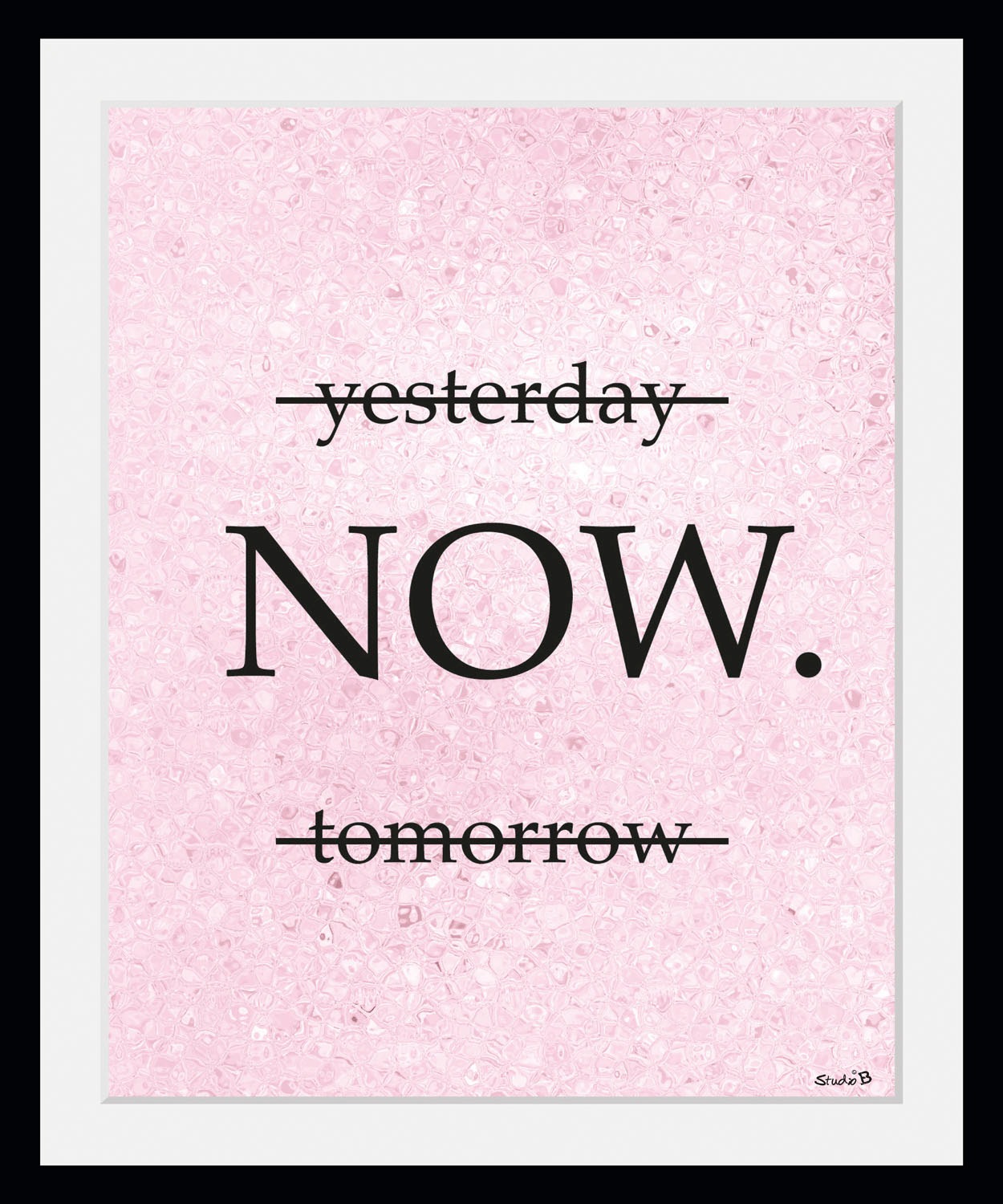 queence Bild »NOW.«, Sprüche & Texte-Schriftzug-Sprüche & Texte-Motivations günstig online kaufen