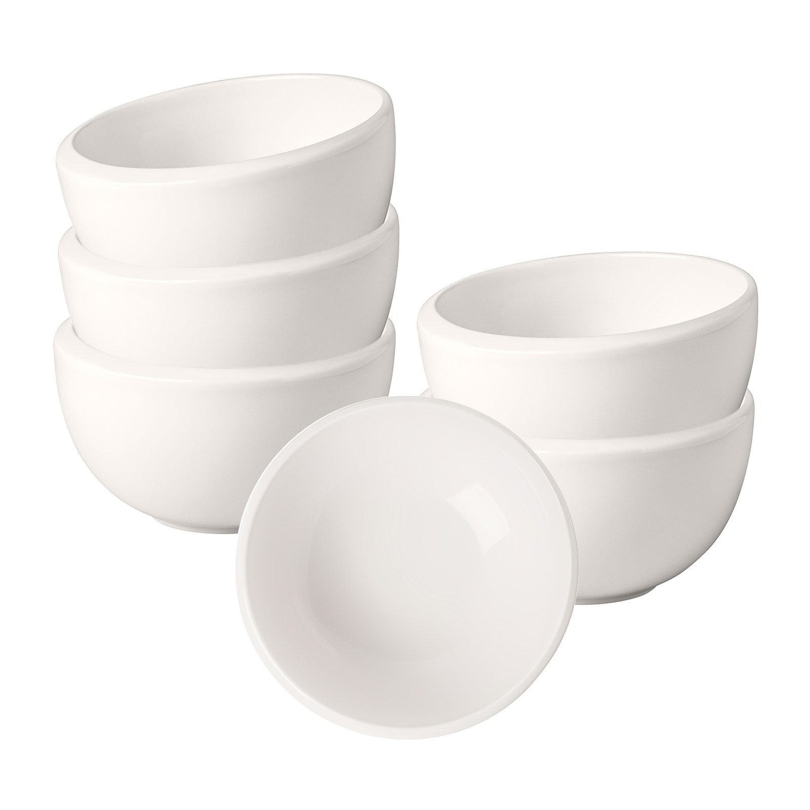 Villeroy & Boch Tasse »Kaffeetasse NewMoon 180 ml 6er Set weiß« günstig online kaufen