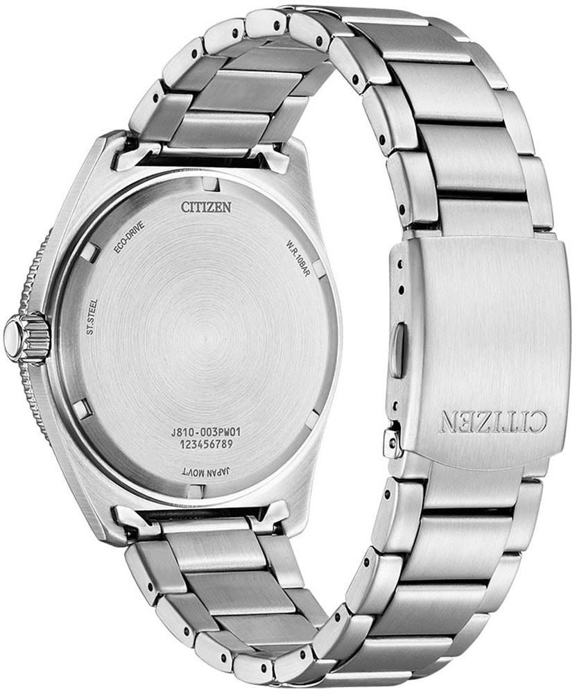 Citizen Solaruhr, Armbanduhr, Herrenuhr, Edelstahlarmband, bis 10 bar wasserdicht