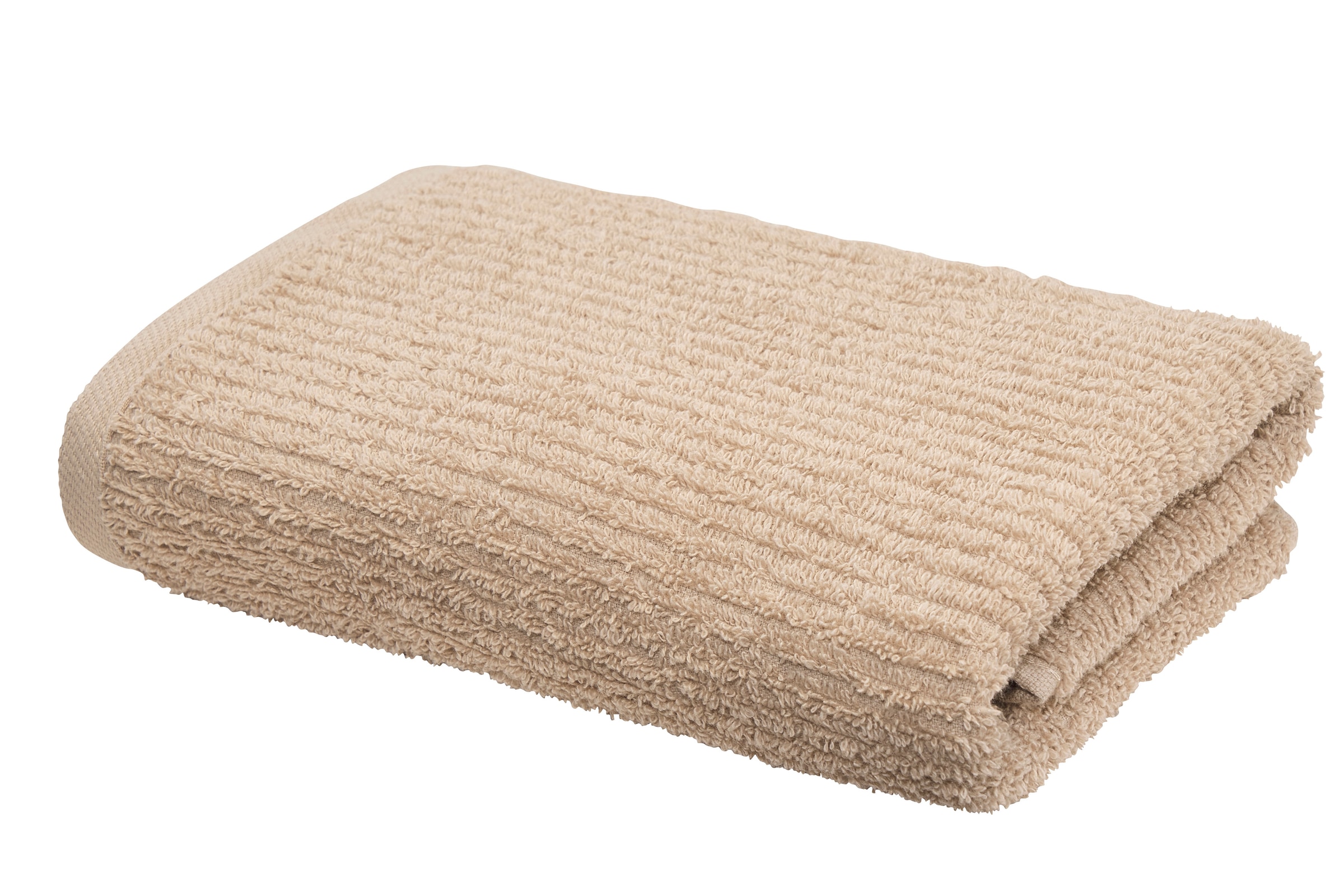 OTTO home Handtuch »Riva, 50x100, Premium Handtücher, 500 gr/m²« Hoch-Tief-Struktur, Streifen, weich, 5 Jahre Garantie