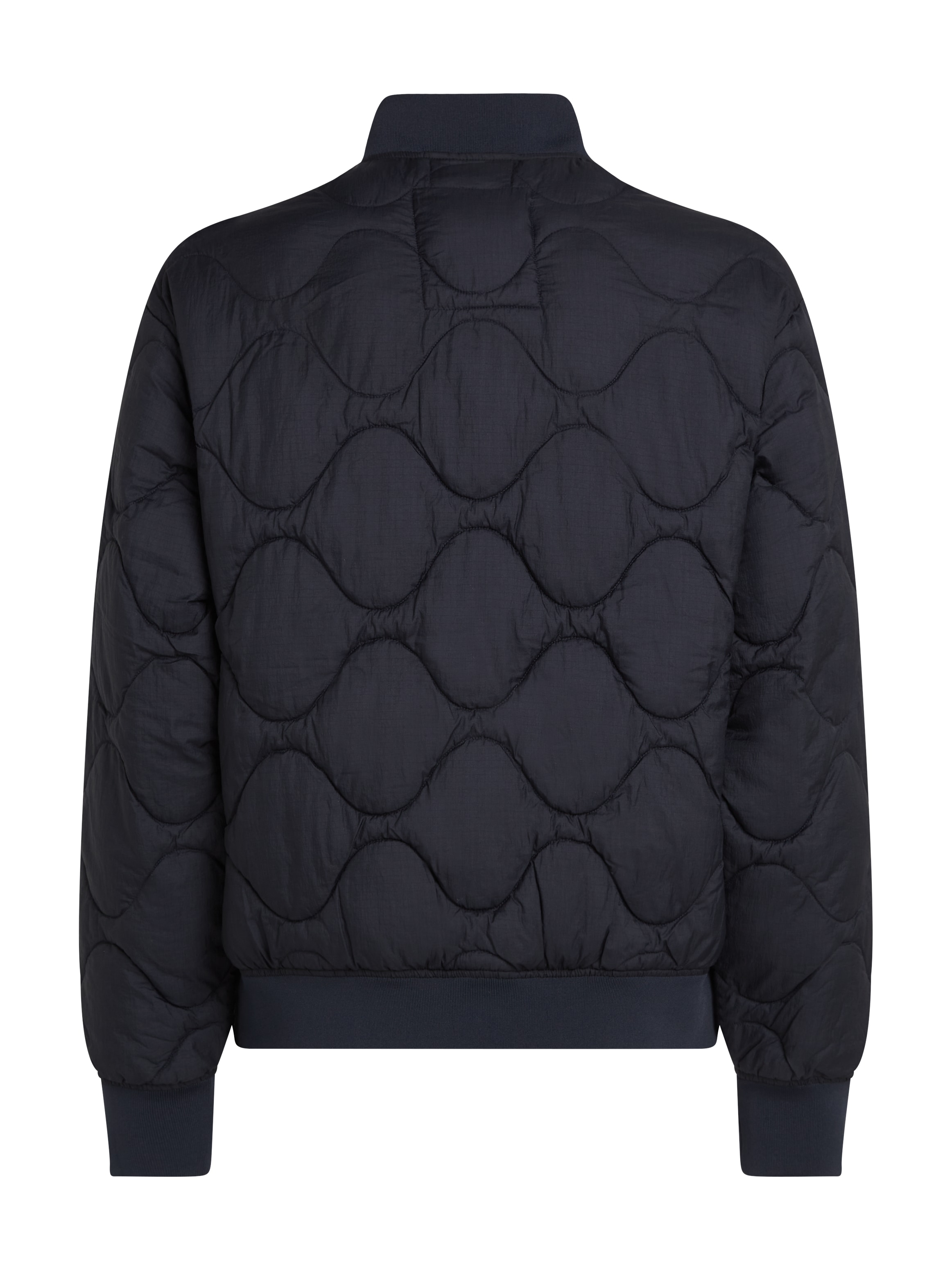 Tommy Hilfiger Steppjacke »ONION QUILTED BOMBER«, ohne Kapuze, mit Stehkragen, modische Steppung