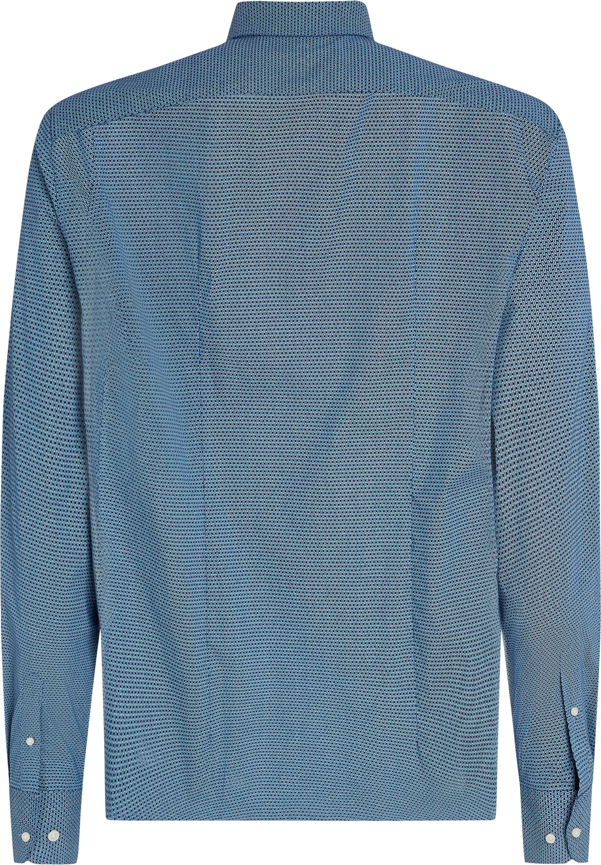 Tommy Hilfiger Businesshemd »CL STRETCH GEO PRINT SF SHIRT«, mit Minimal-Print