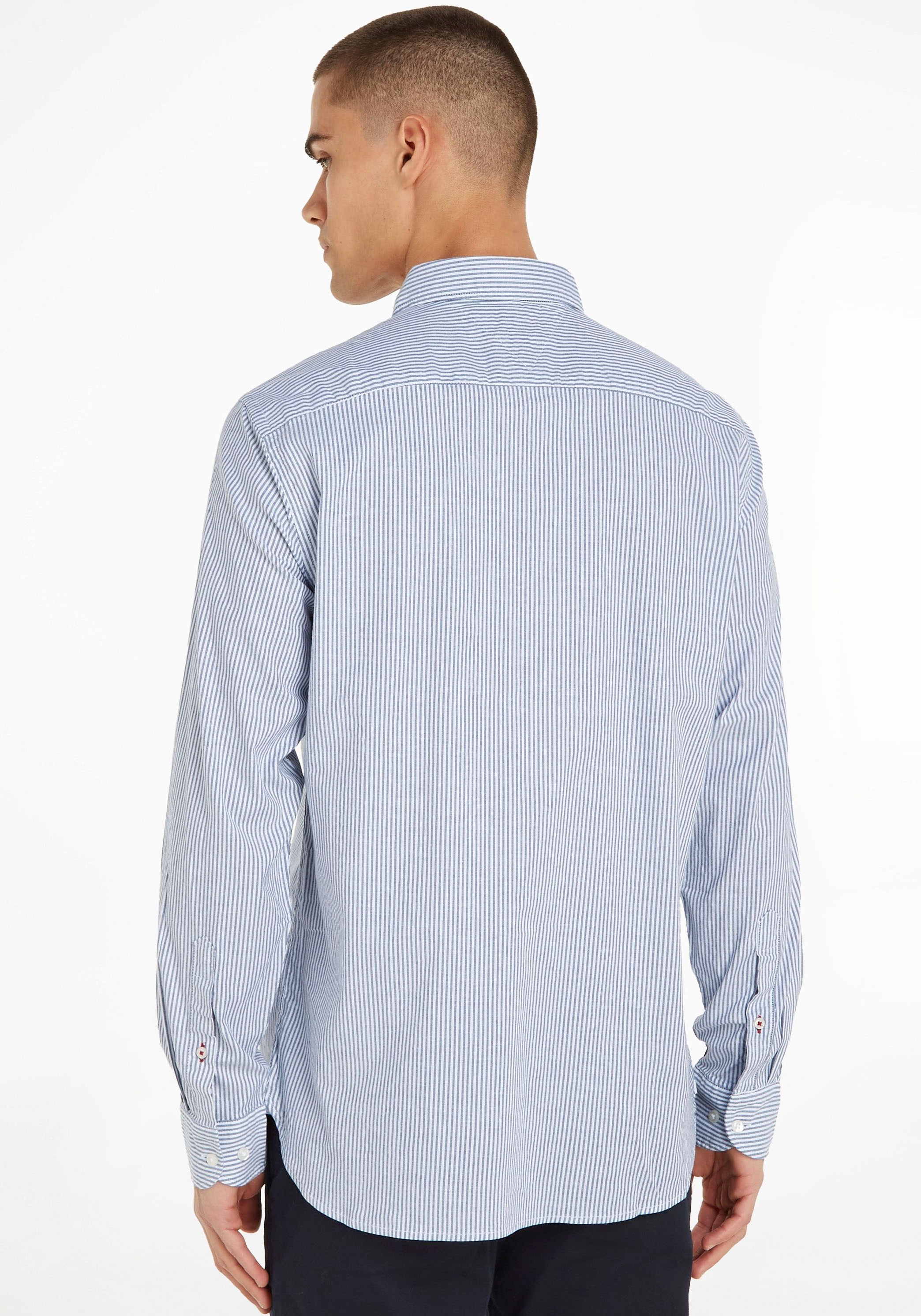 Tommy Hilfiger Langarmhemd »LA-Hemd Flex 1985 OXF STR«