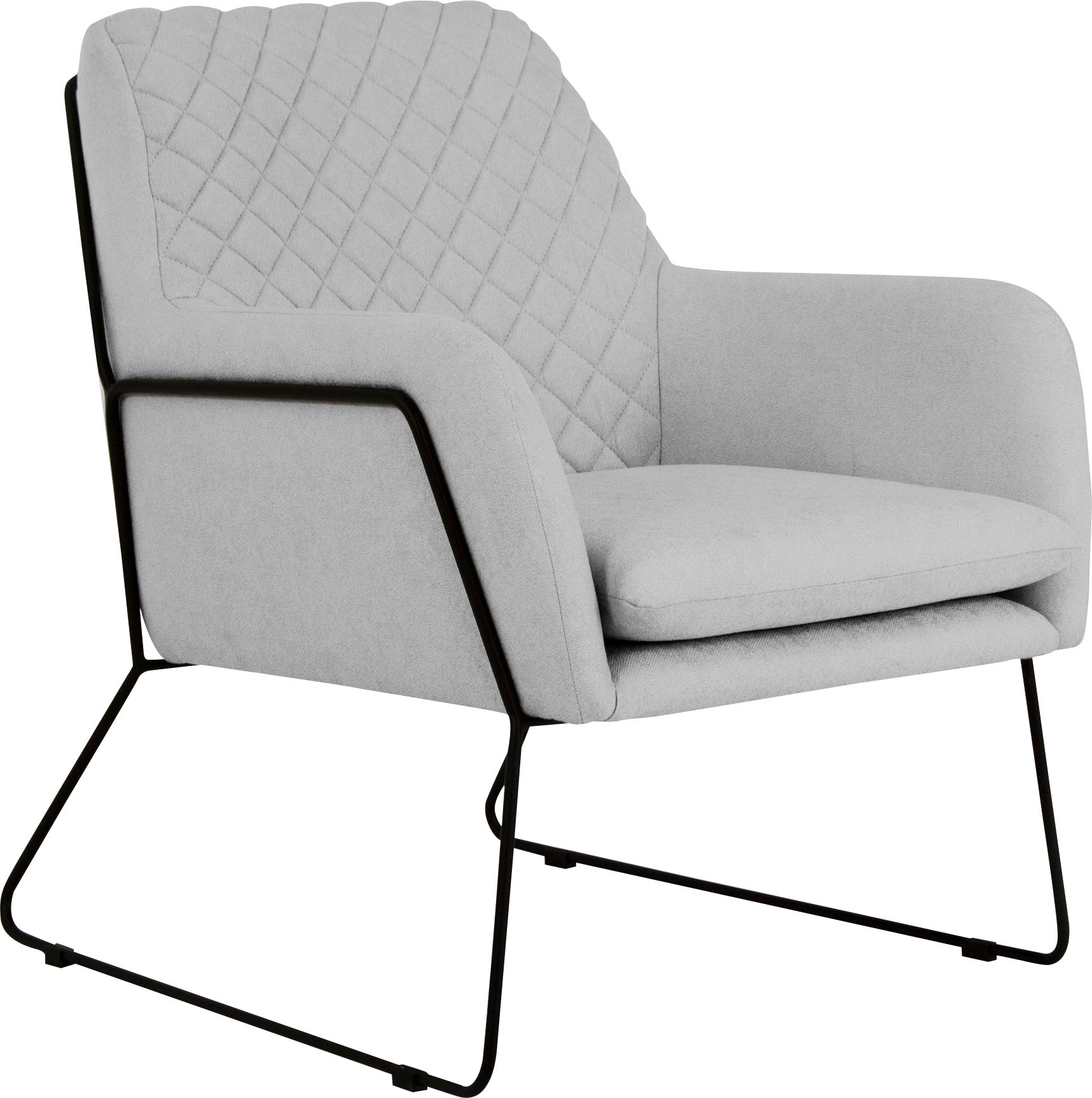 Leonique Sessel »Olo Cocktailsessel«, mit Karo-Prägung im Rückenteil und Bü günstig online kaufen