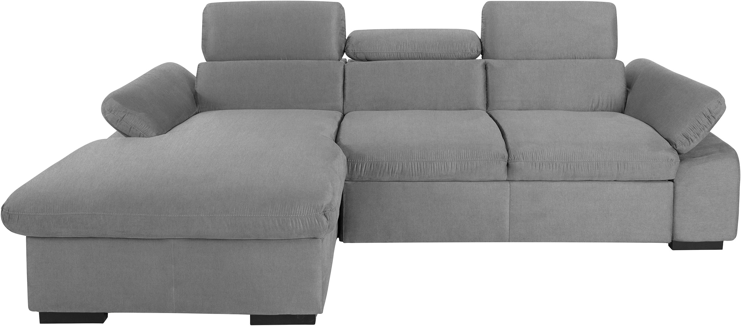 COTTA Ecksofa »Lola L-Form mit Kopfteilfunktion & Hocker« wahlweise mit Bet günstig online kaufen