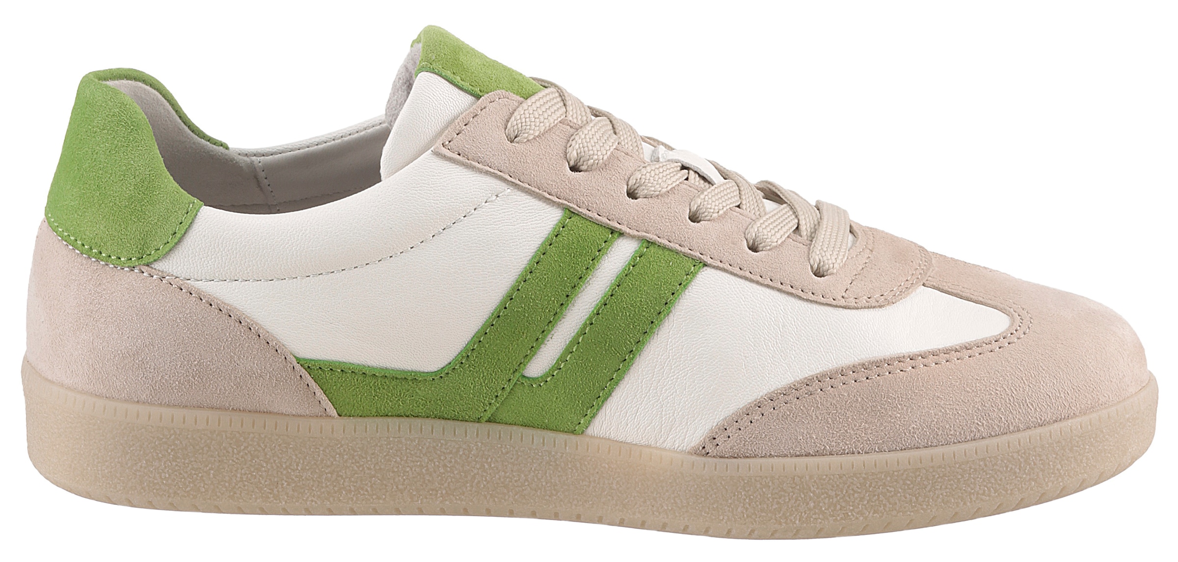 Gabor Plateausneaker, Freizeitschuh, Halbschuh, Schnürschuh mit gepolstertem Schaftrand