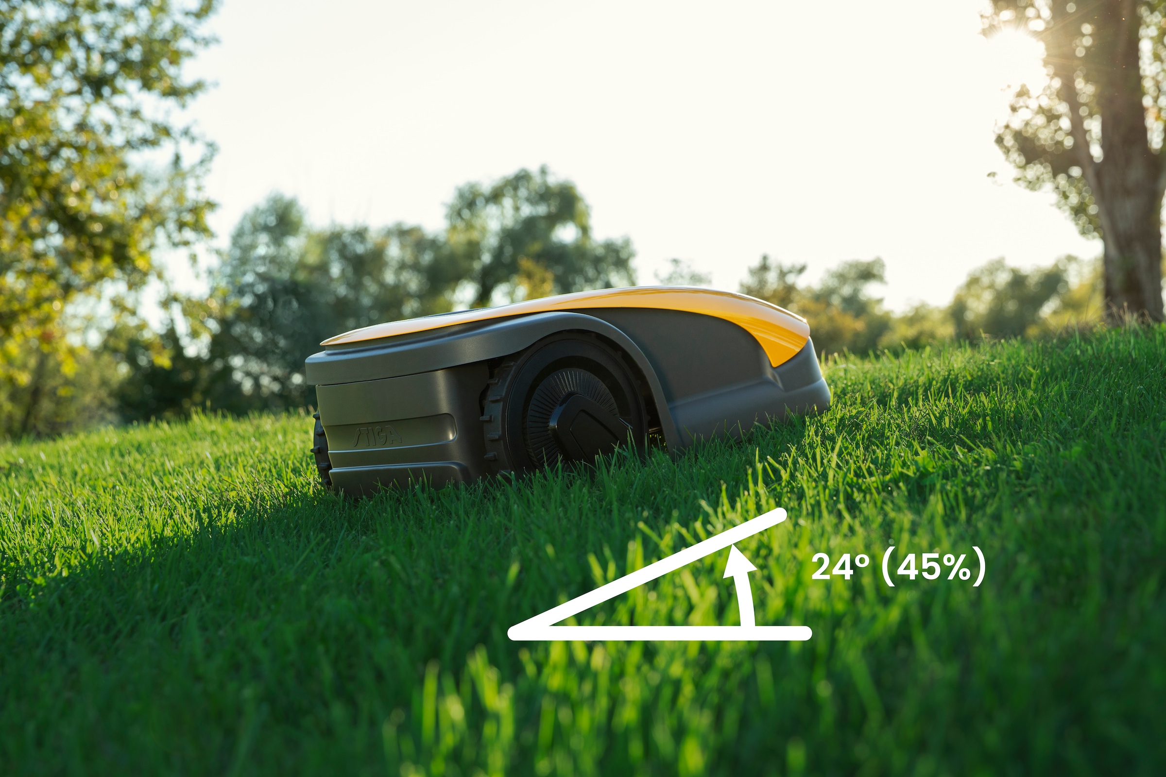 STIGA GARDEN Rasenmähroboter »A 750«, kabellos, für Rasenflächen bis 900 m², kostenlose Konnektivität