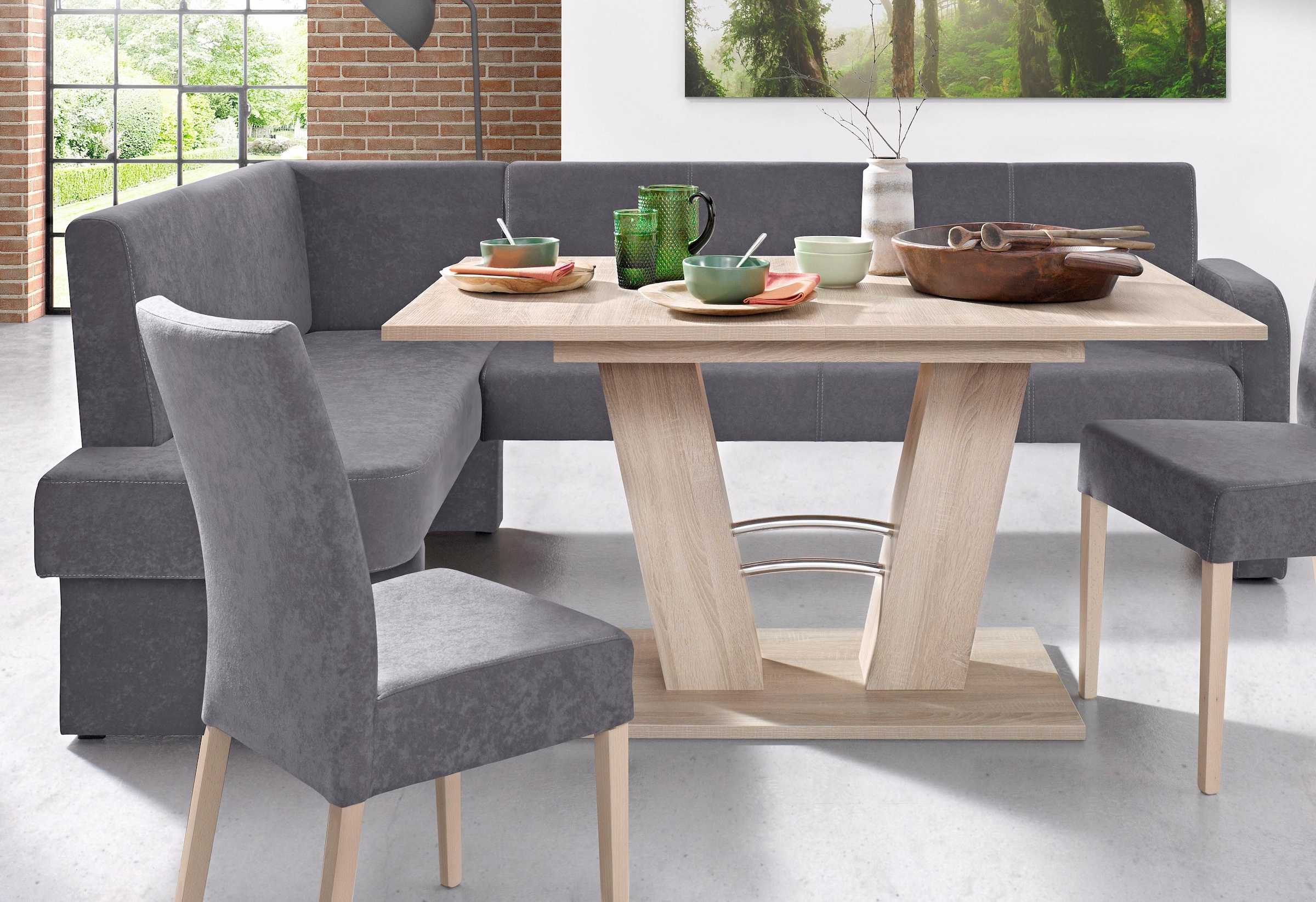 Home affaire Eckbank "Umag", 210 x 60 cm günstig online kaufen