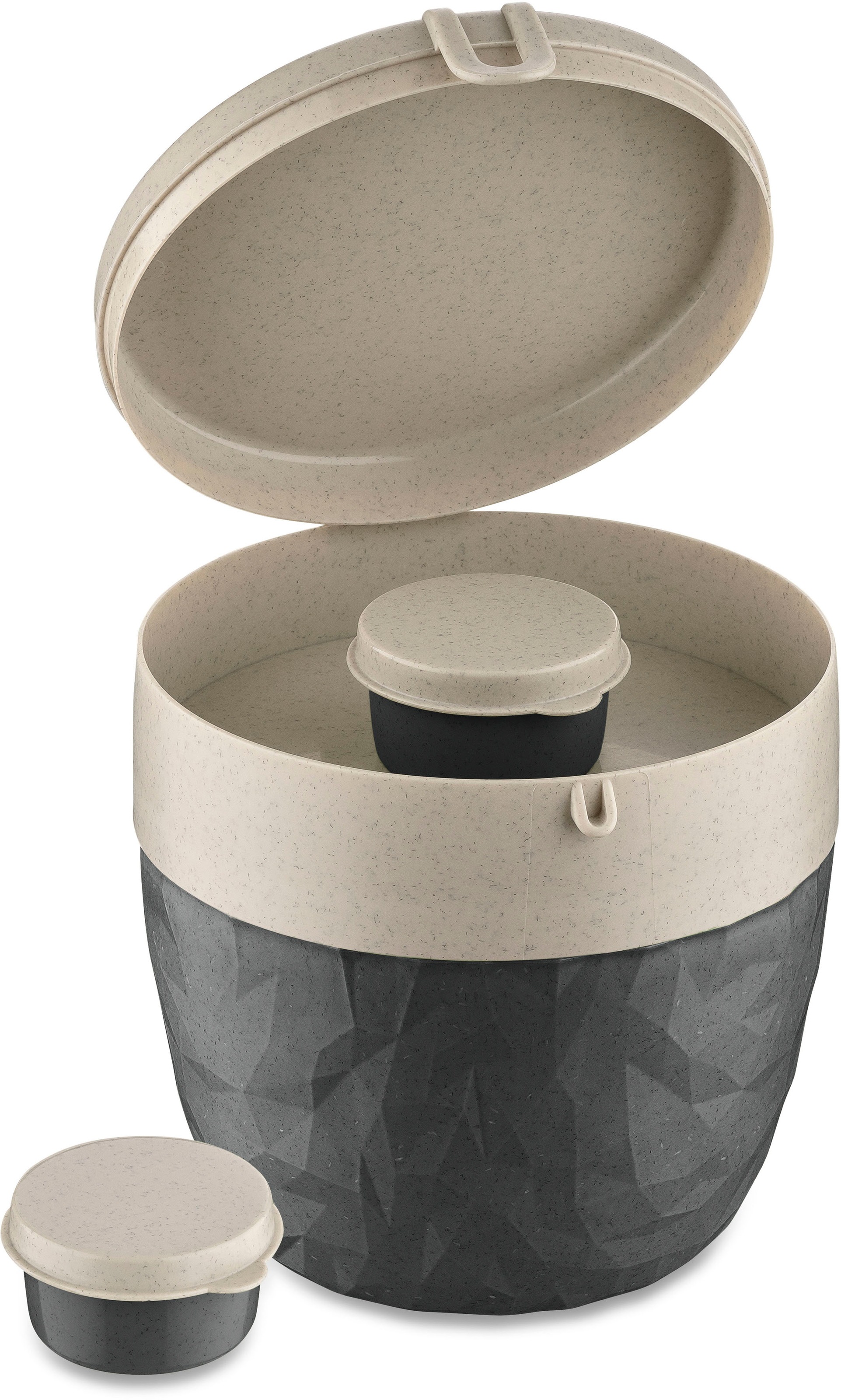 KOZIOL Müslibox »BENTOBOX L« CO² neutral, Made in Germany. Biozirkulärer Kunststoff