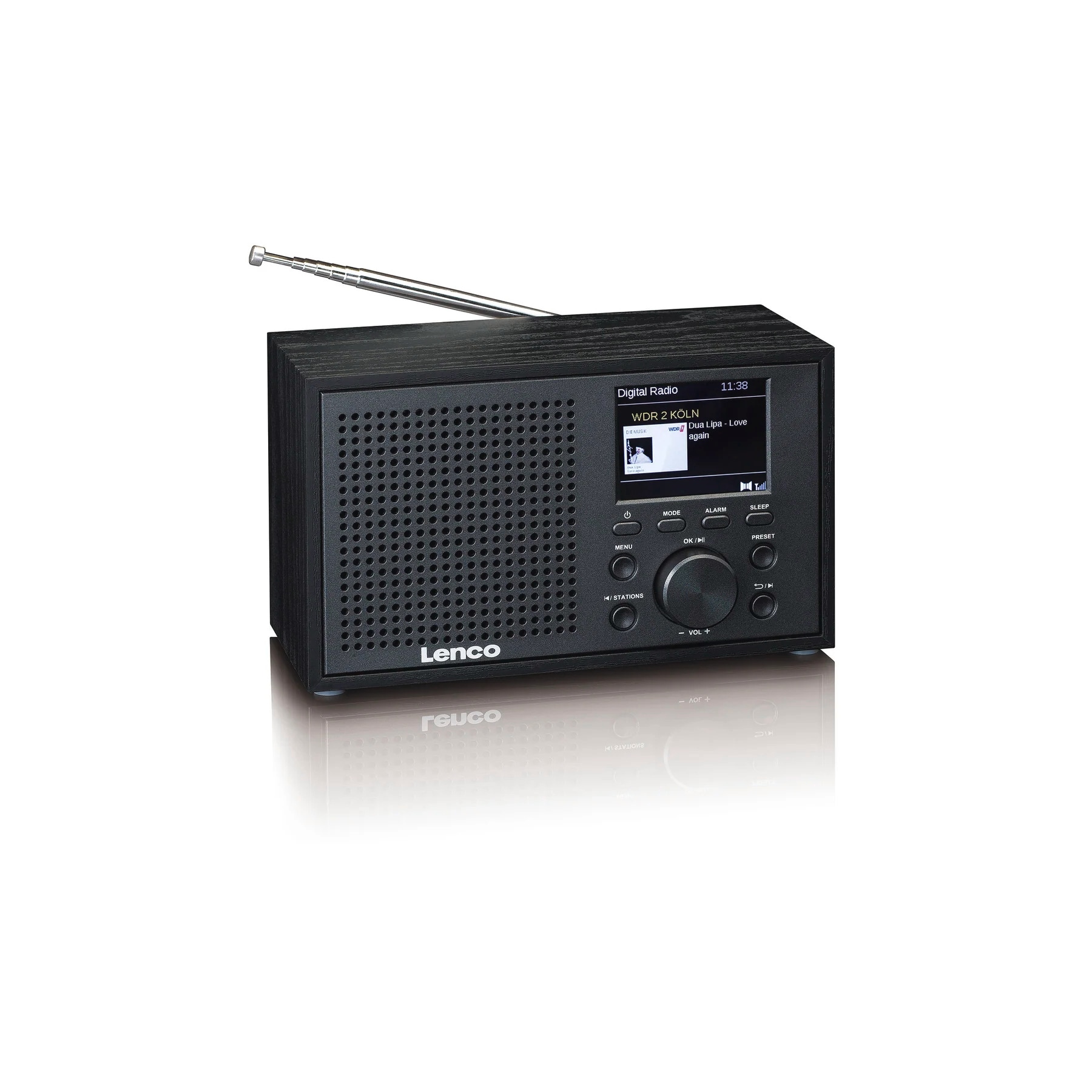 Lenco Digitalradio W) 3 DAB+/FM kaufen Radio auf Bluetooth«, »DAR-017 (DAB+) mit Digitalradio Rechnung (Bluetooth (DAB+)