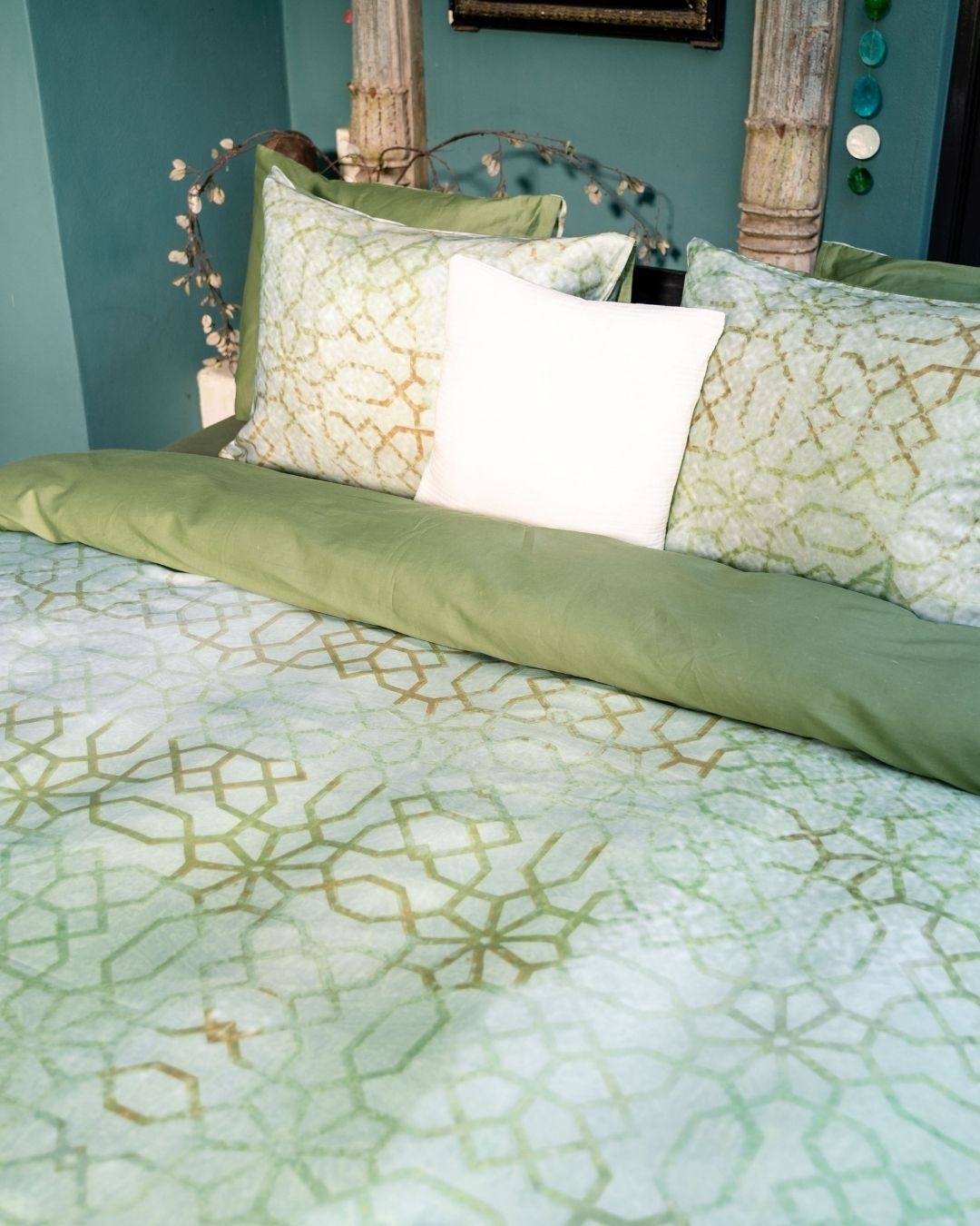 kayori Bettwäsche »Zuru« 2 Stk. tlg. 100% reiner Bio-Baumwoll-Satin günstig online kaufen