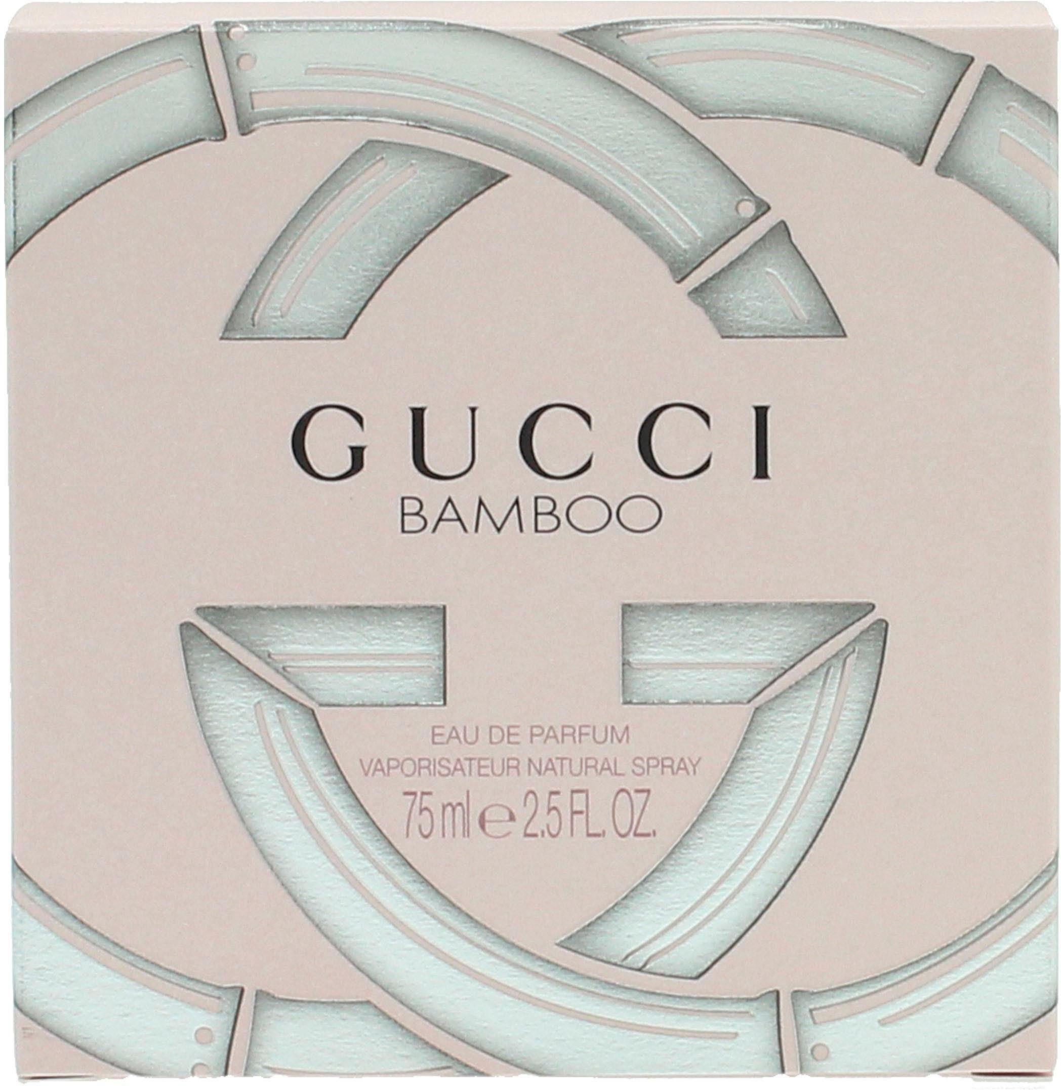 GUCCI Eau de Parfum »Bamboo«, Blumig-holziger Damenduft mit Bergamotte, Orangenblüte und Ambra.