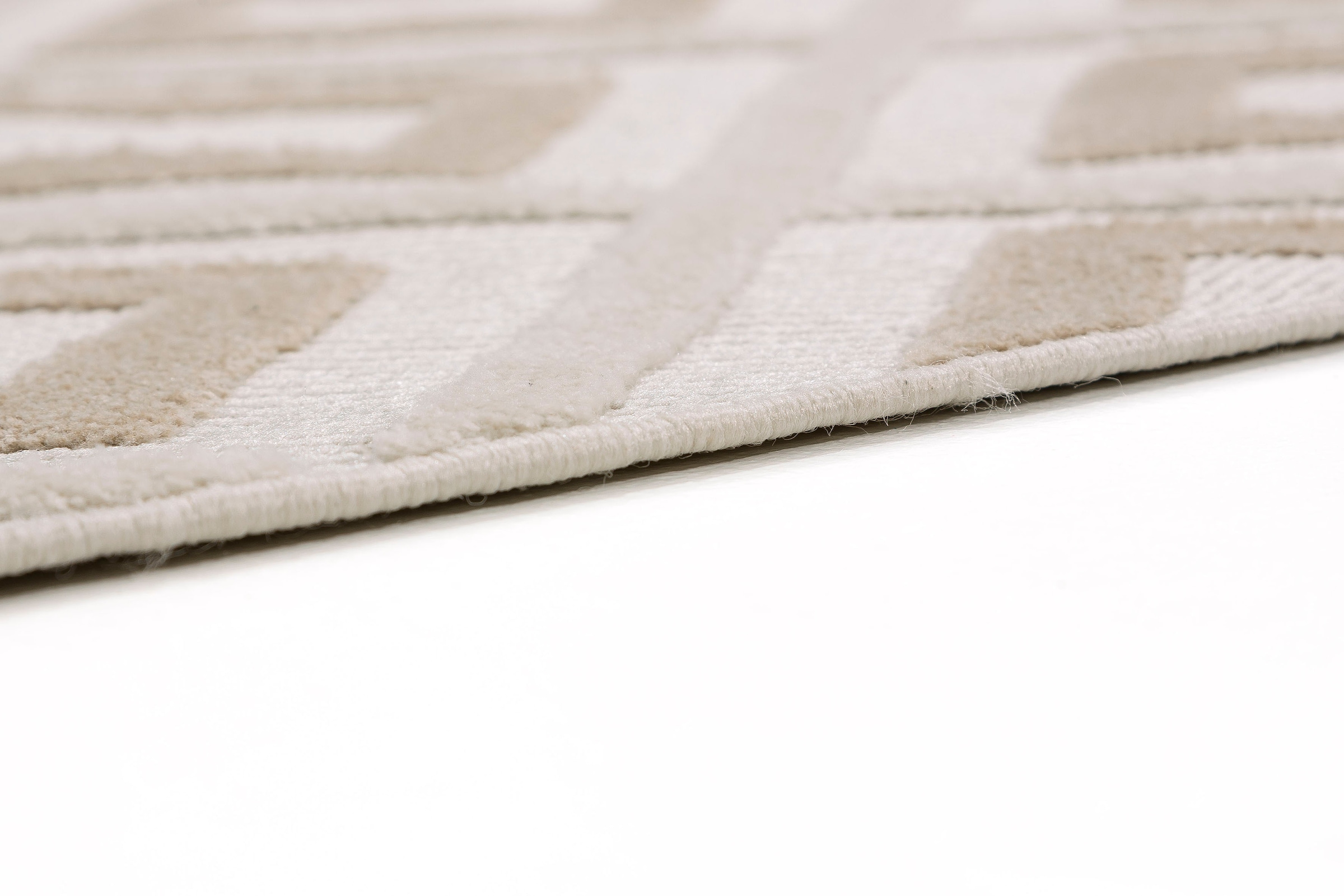 SCHÖNER WOHNEN-Kollektion Teppich »Summer 6352«, rechteckig, 6 mm Höhe, In- und Outdoor geeignet, Hoch Tief Struktur, Robuster Teppich