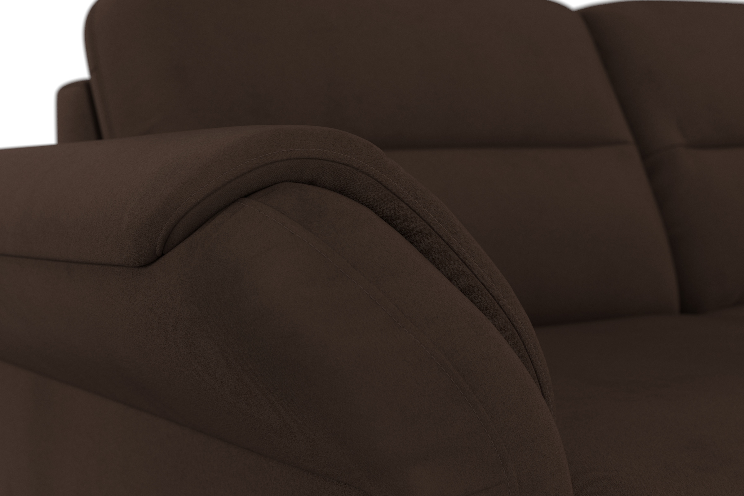 sit&more Ecksofa »Mellum L-Form« Federkern, wahlweise mit Bettfunktion, Bettkasten und Armteilfunktion