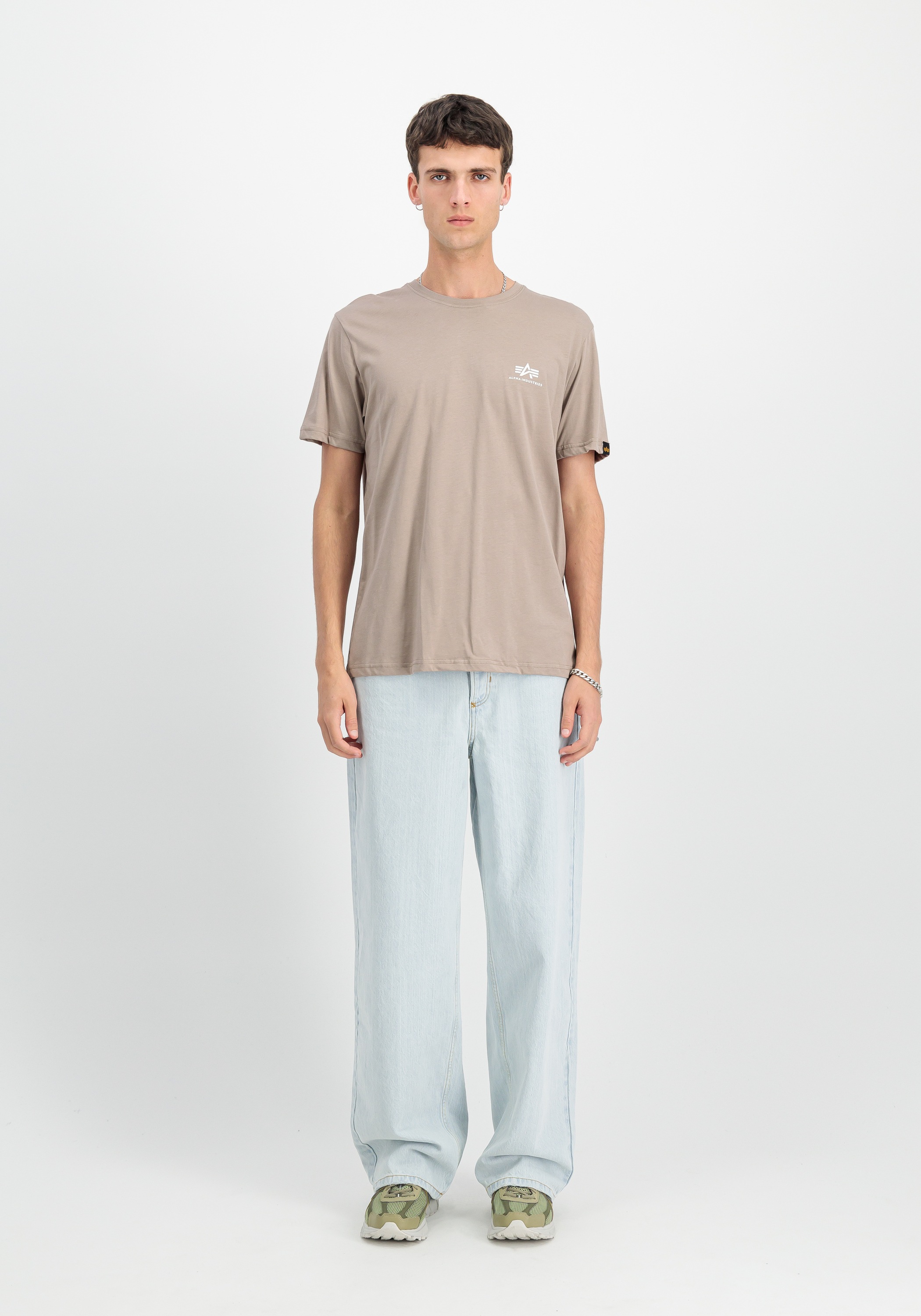 Alpha Industries T-Shirt »Alpha Industries Men - T-Shirts Basic T-Shirt SL«