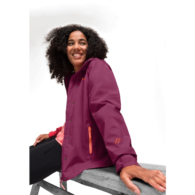 Maier Sports Outdoorjacke »Metor rec W«, Damen Regenjacke mit Kapuze,  wasserdicht und winddicht kaufen