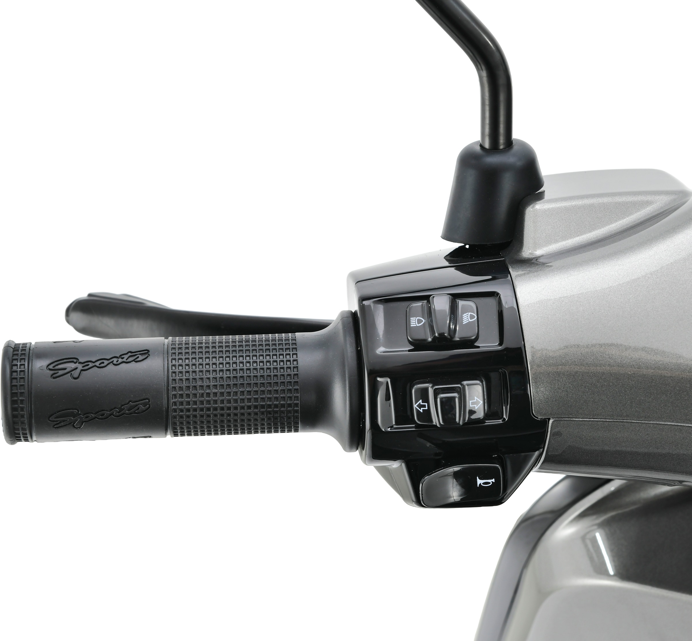 Alpha Motors Motorroller »Napoli 50 ccm 45 km/h EURO 5 (mit/ohne Topcase)«, 50 cm³, 45 km/h, Euro 5, 3,26 PS