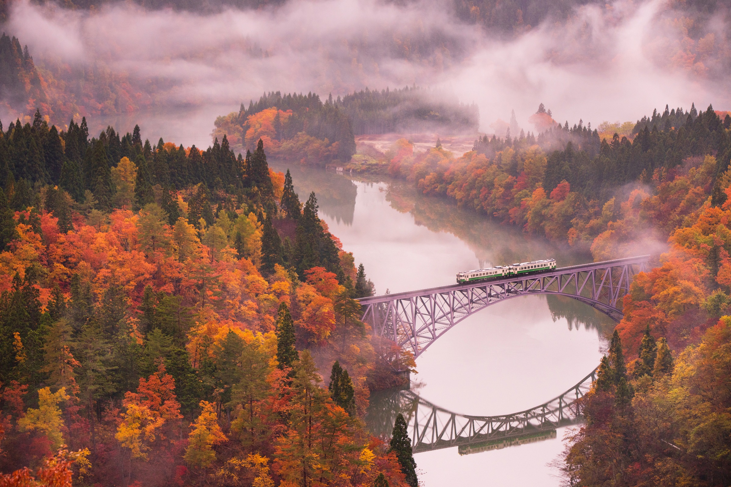 Papermoon Fototapete »Photo-Art KEI SASAKI, HERBST TADAMI LINE« günstig online kaufen