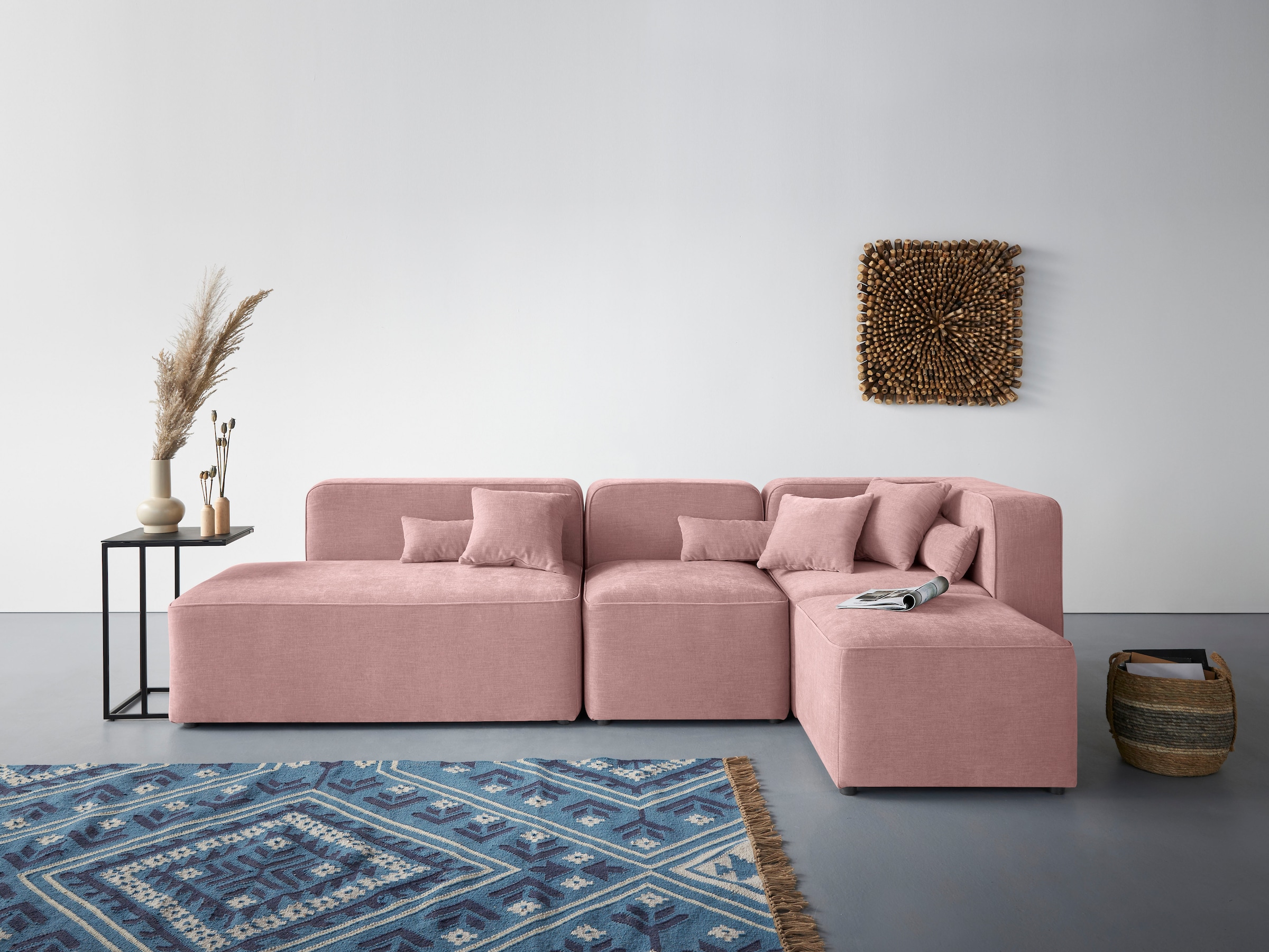 andas Ecksofa »Sundstrup L-Form«, Modulserie, individuelle Zusammenstellung günstig online kaufen