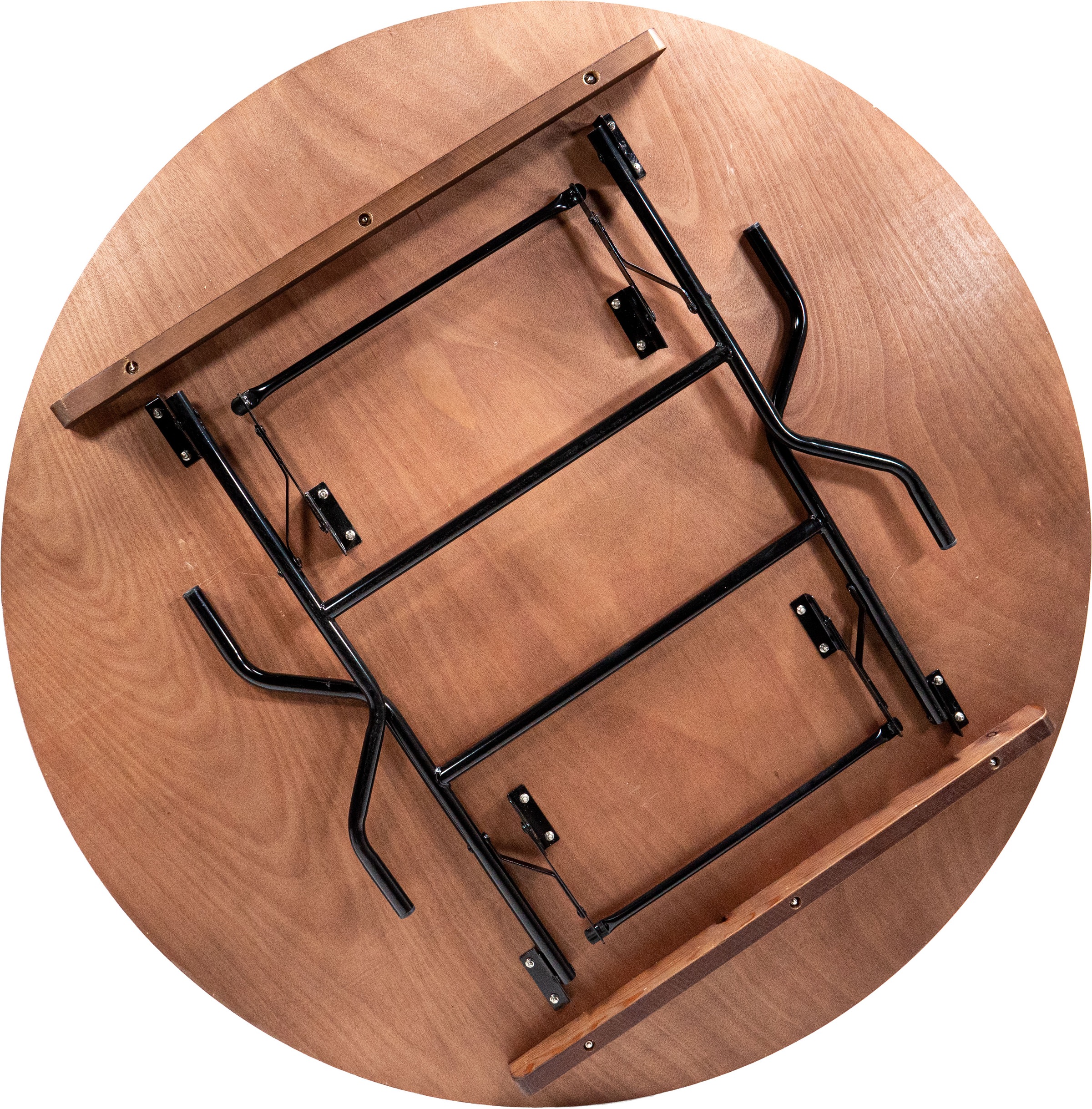 Essentials Klapptisch »Bankettisch/Klapptisch«, (Packung, 1 St.), Holz rund