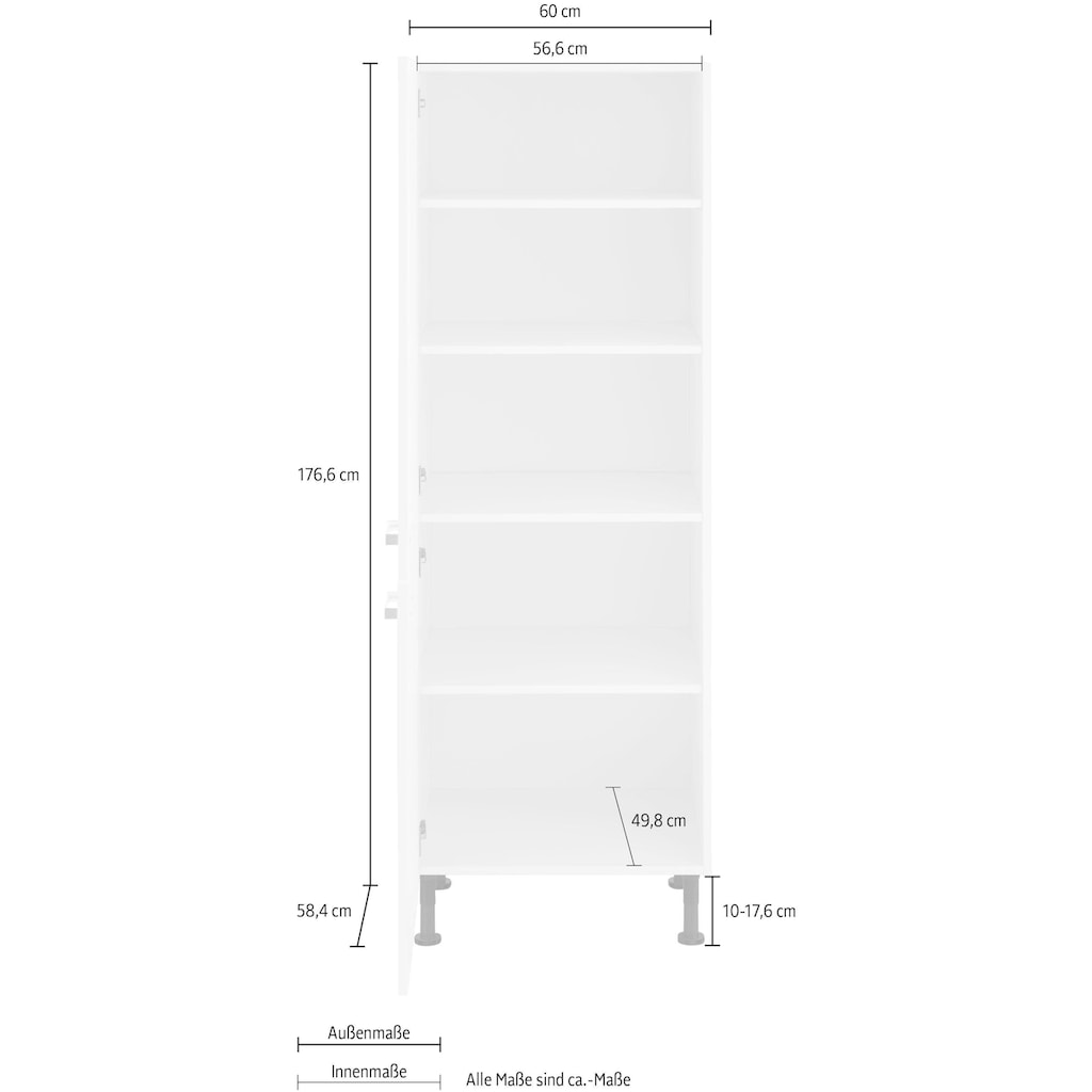 OPTIFIT Seitenschrank »Parma«, Breite 60 cm