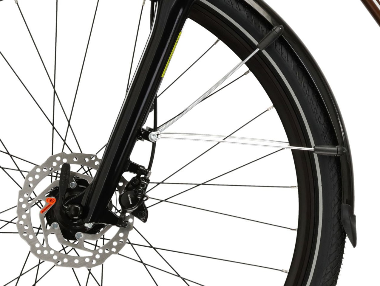 Kross Trekkingrad »Herren-Trekkingrad 28" Trans 5.0 Braun 18 Gänge« 18 Gang Shimano CUES U3020 Schaltwerk Kettenschaltung