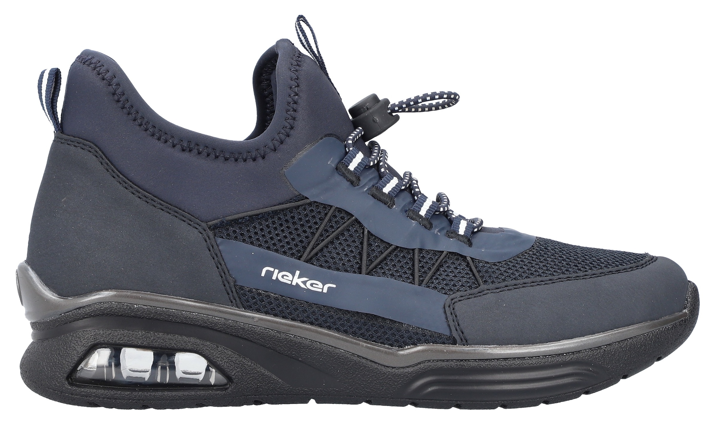 Rieker Slip-On Sneaker, Schlupfboots, High Top Sneaker, Outdoorschuh mit Schnellverschluss