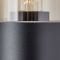 Brilliant Leuchten Außen-Wandleuchte »Sergioro«, 2 flammig-flammig, Up & Down, 33,2 cm Höhe, E27, Aluminium/Kunststoff, schwarz matt
