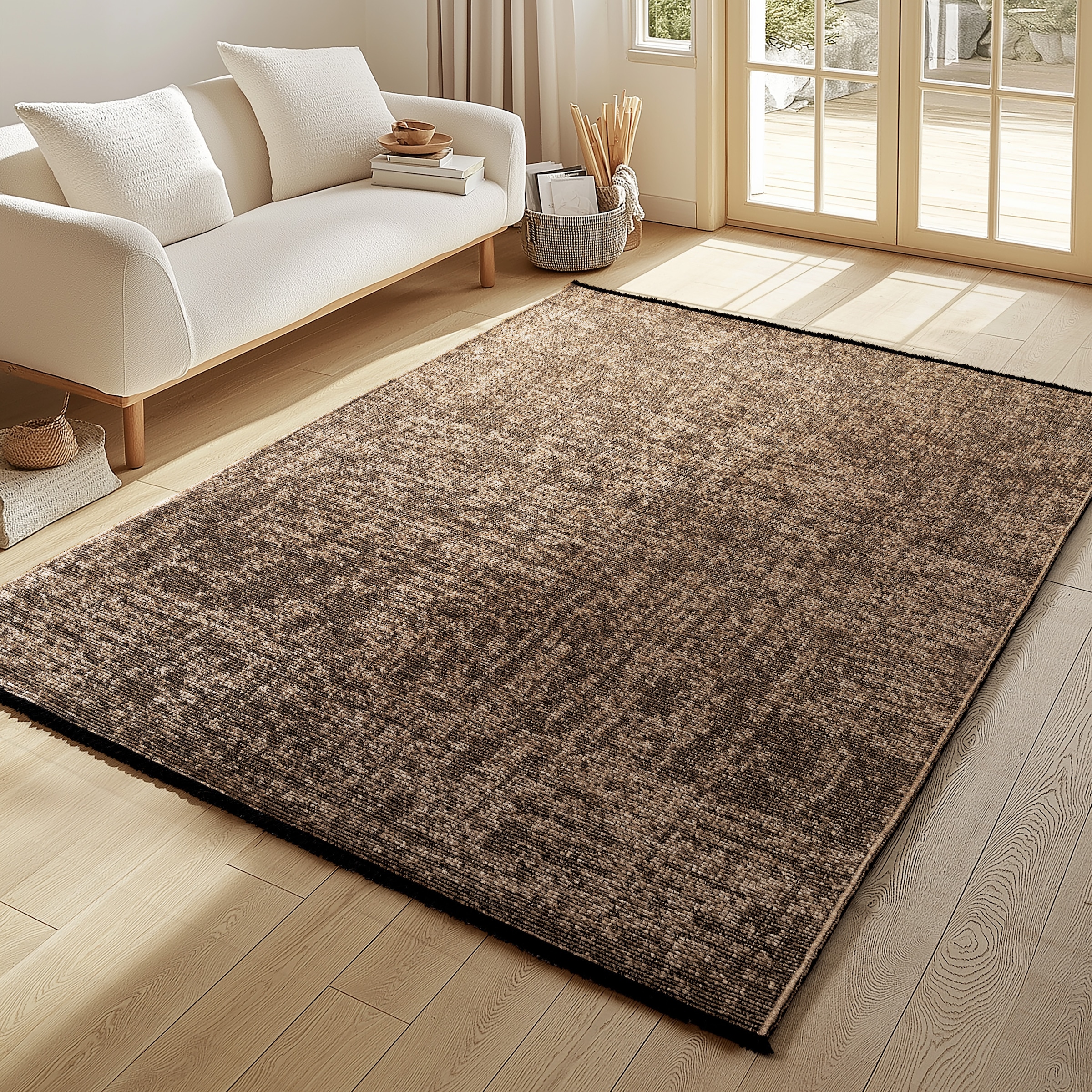 Ayyildiz Teppiche Teppich »SPACE 1900«, rechteckig, 7 mm Höhe, Kurzflor, Boho, Vintage, Wohnzimmer