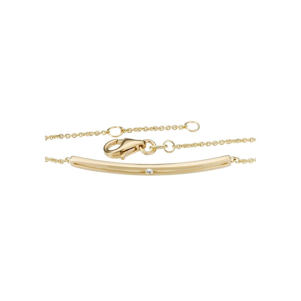 Firetti Armband »Schmuck Geschenk Gold 585 Armschmuck Armkette Ankerkette Goldarmband«