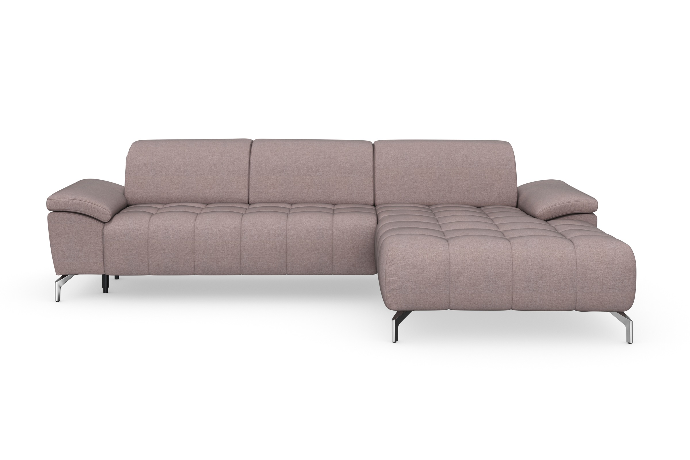 sit&more Ecksofa »Cool L-Form«, wahlweise mit Kopfteilverstellung und Vorzi günstig online kaufen