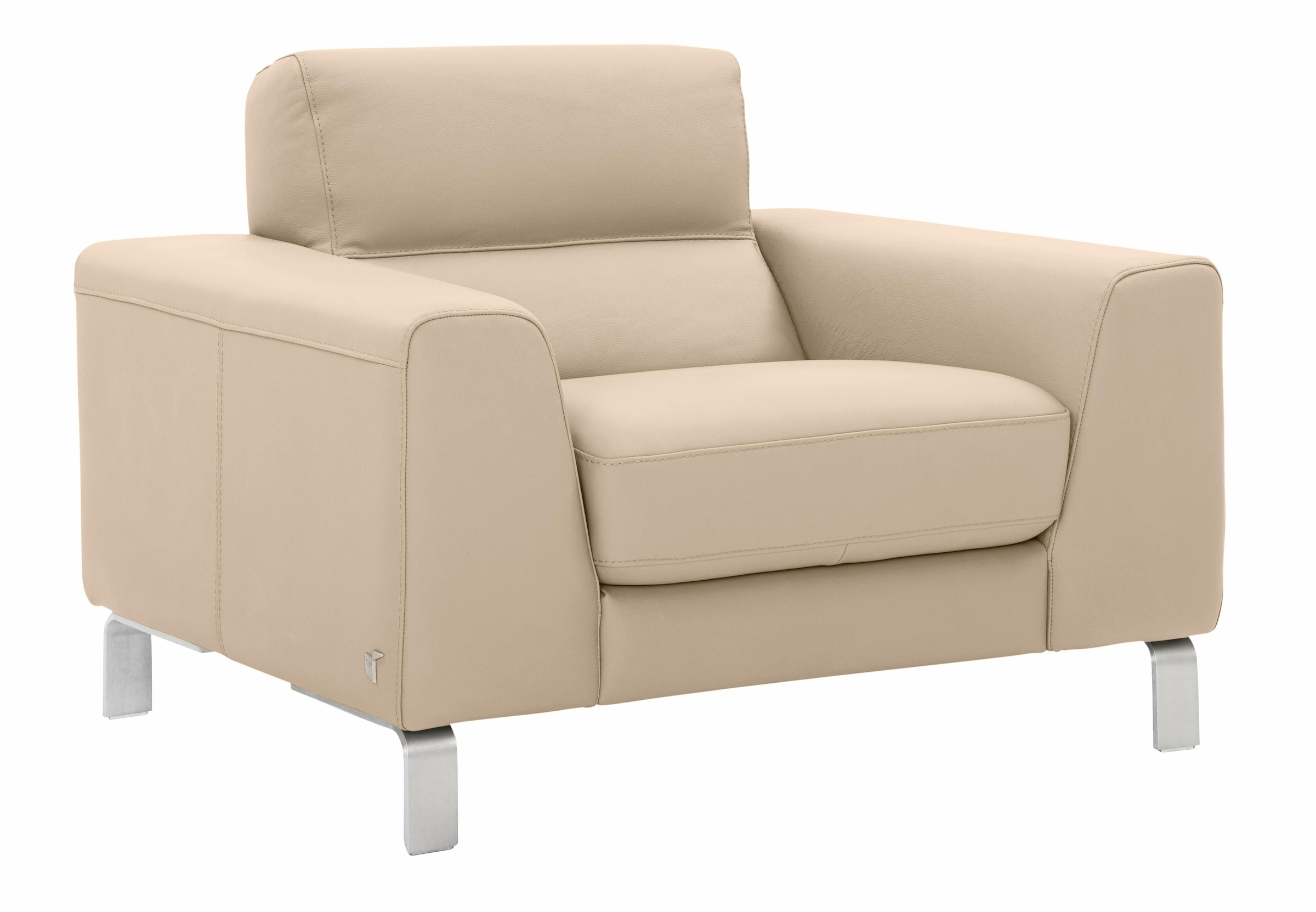CALIA ITALIA Sessel »Simon Loungesessel, Designsessel, sehr bequem«, in zwe günstig online kaufen