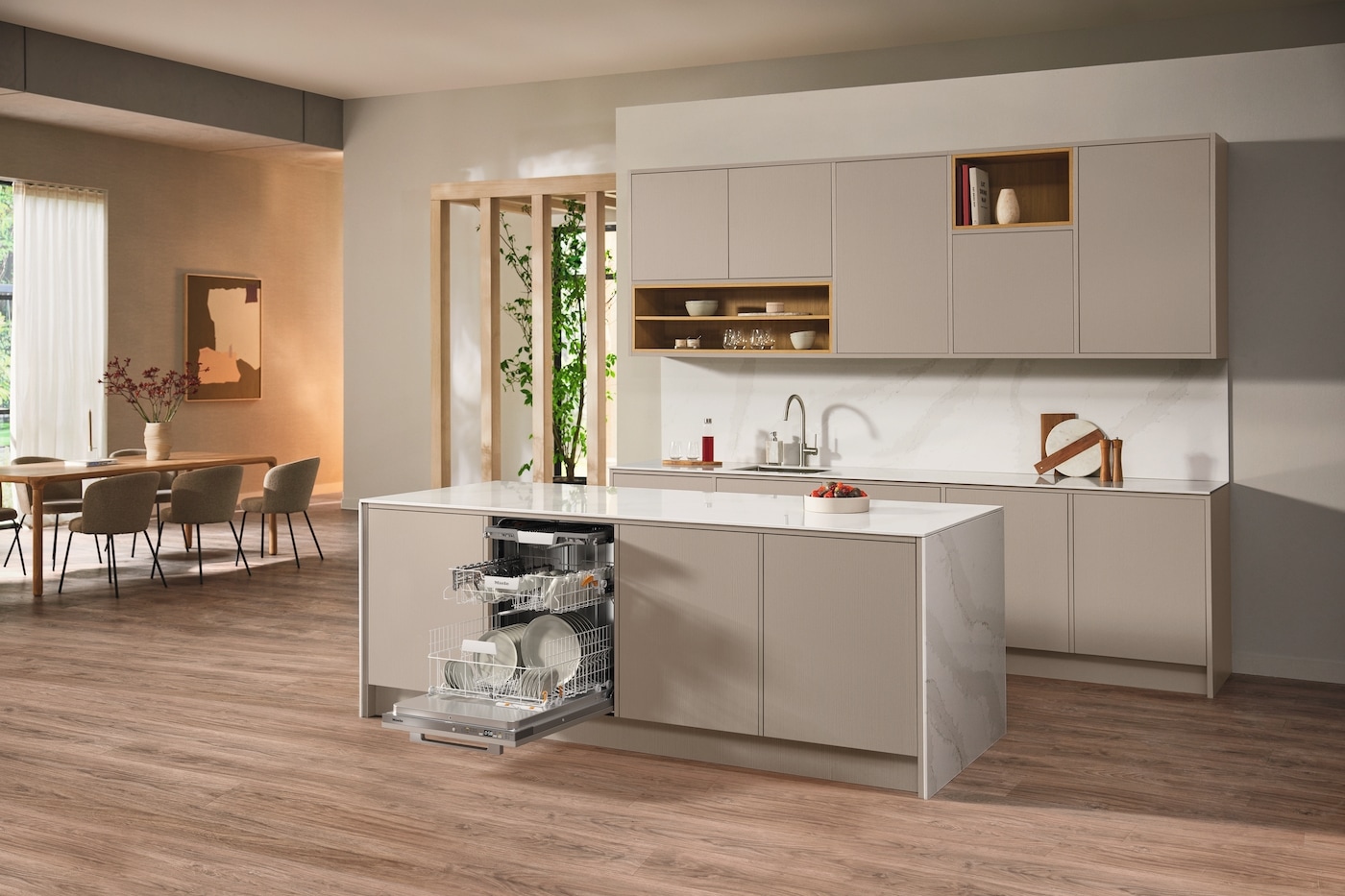 Miele vollintegrierbarer Geschirrspüler XXL »G 5856 SCVi XXL Active Plus«, 14 Maßgedecke