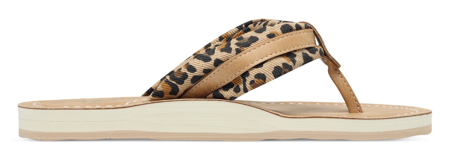Tamaris Zehentrenner »AVRIL«, Sommerschuh, Flats, Schlappen mit T-Logoanhänger