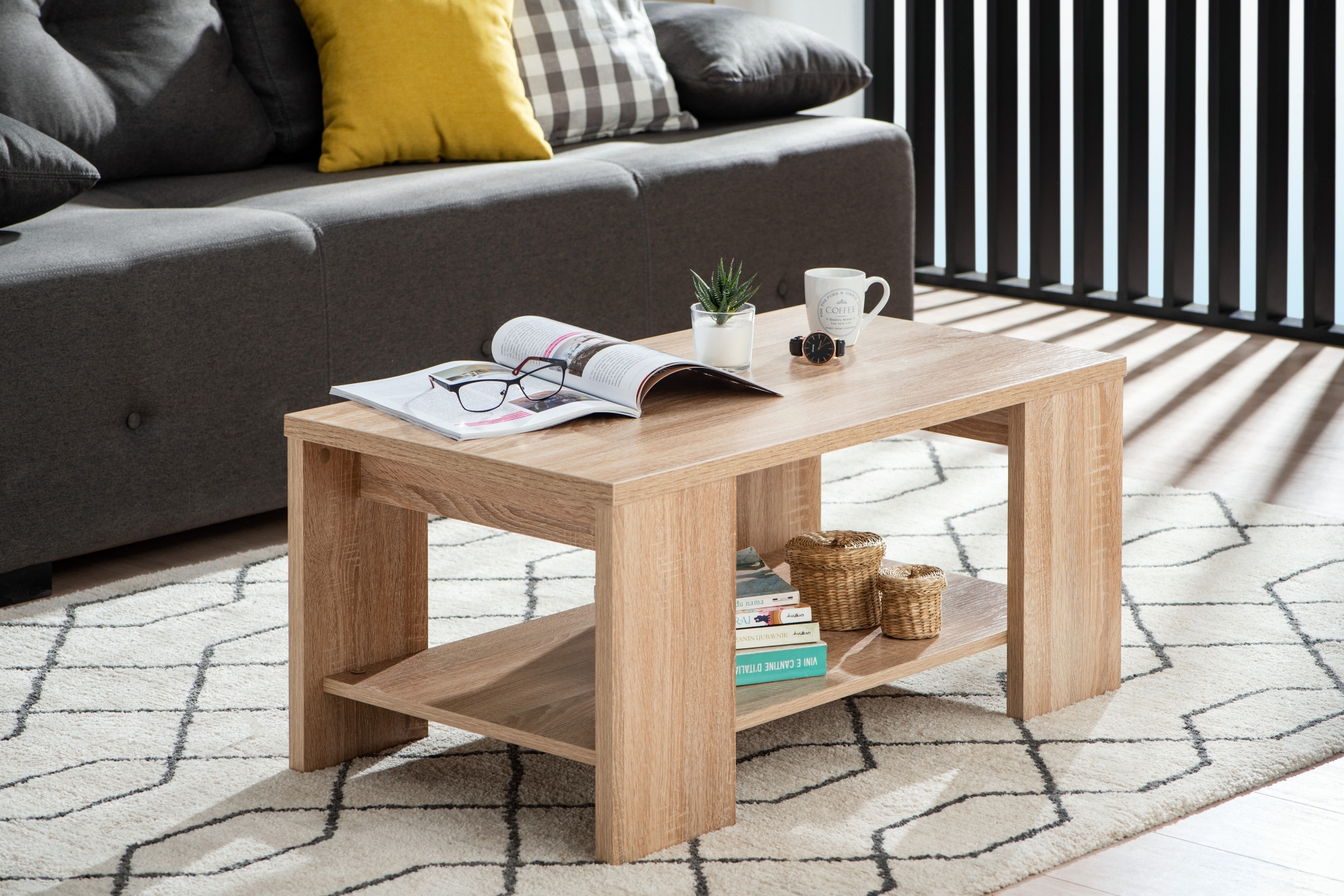 Home affaire Couchtisch »Union«, mit Ablageboden günstig online kaufen