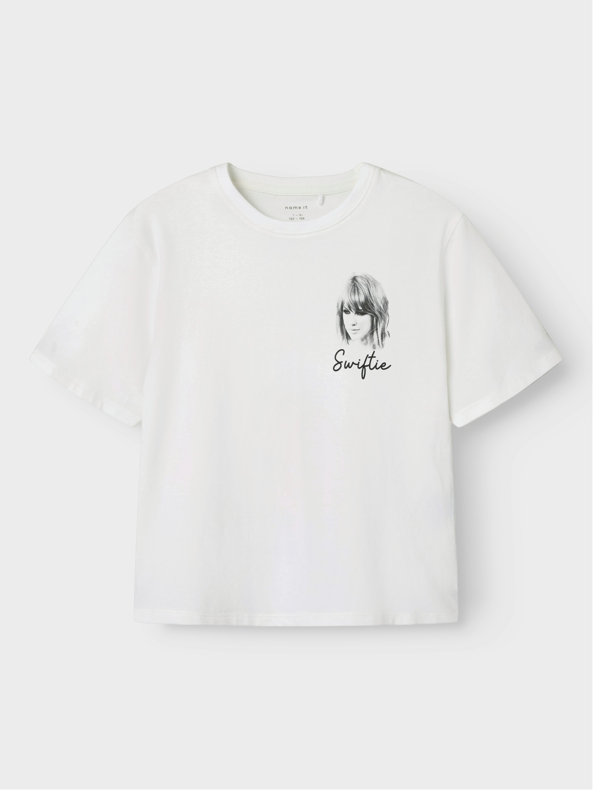 Name It T-Shirt »NKFFERN TSWIFT SS NREG TOP SKY«, CELEBRITY ICONS mit Taylor Swift Frontdruck