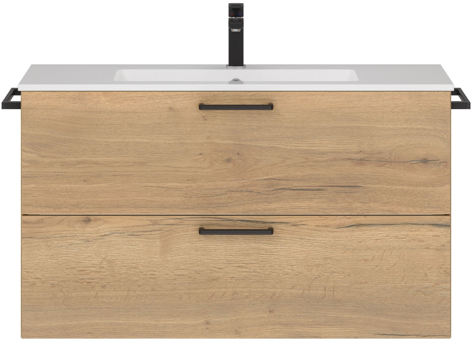 nobilia® Waschtisch-Set »Tolvina«, (1 St., vormontiert, mit Soft-Close), in günstig online kaufen