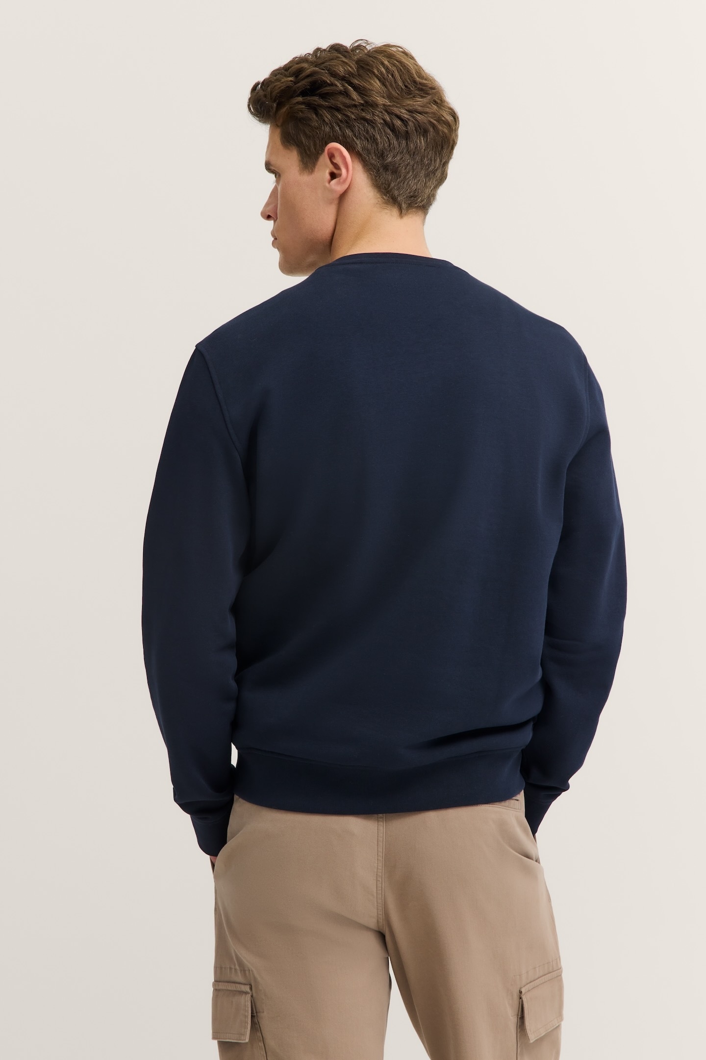 bugatti Sweatshirt »3D-Logo-Print«, im Modern Fit aus einem Baumwollmix