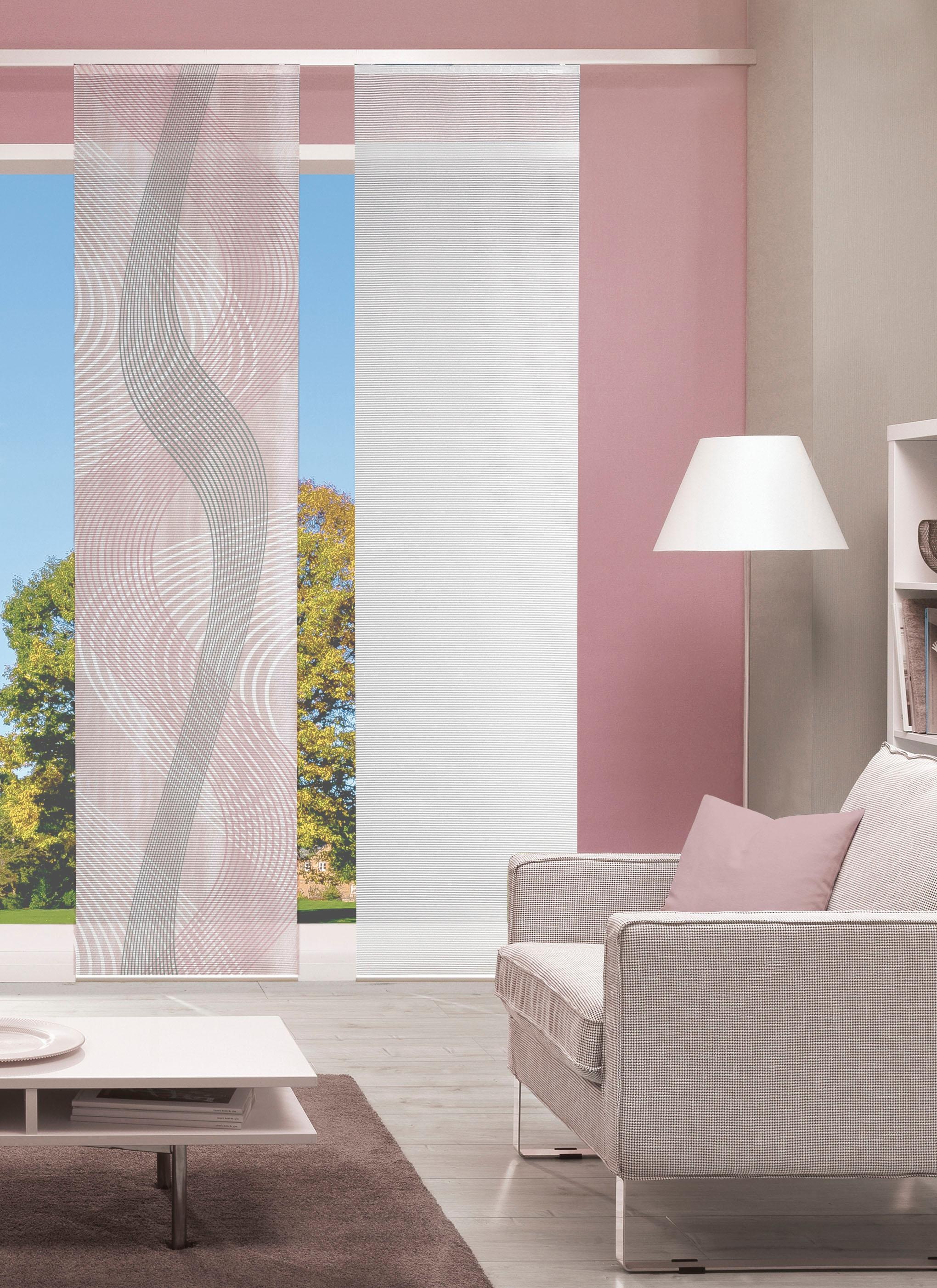 Vision S Schiebegardine »VALESI« Paneelwagen 1 Stk. tlg. HxB: 260x60, Schie günstig online kaufen