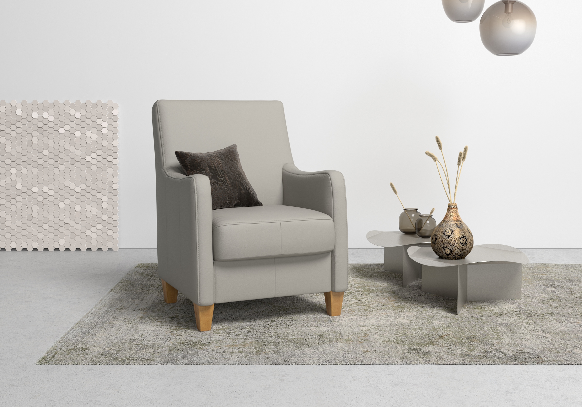 Home affaire Sessel »Palmera, B: 70 cm« mit Federkern günstig online kaufen