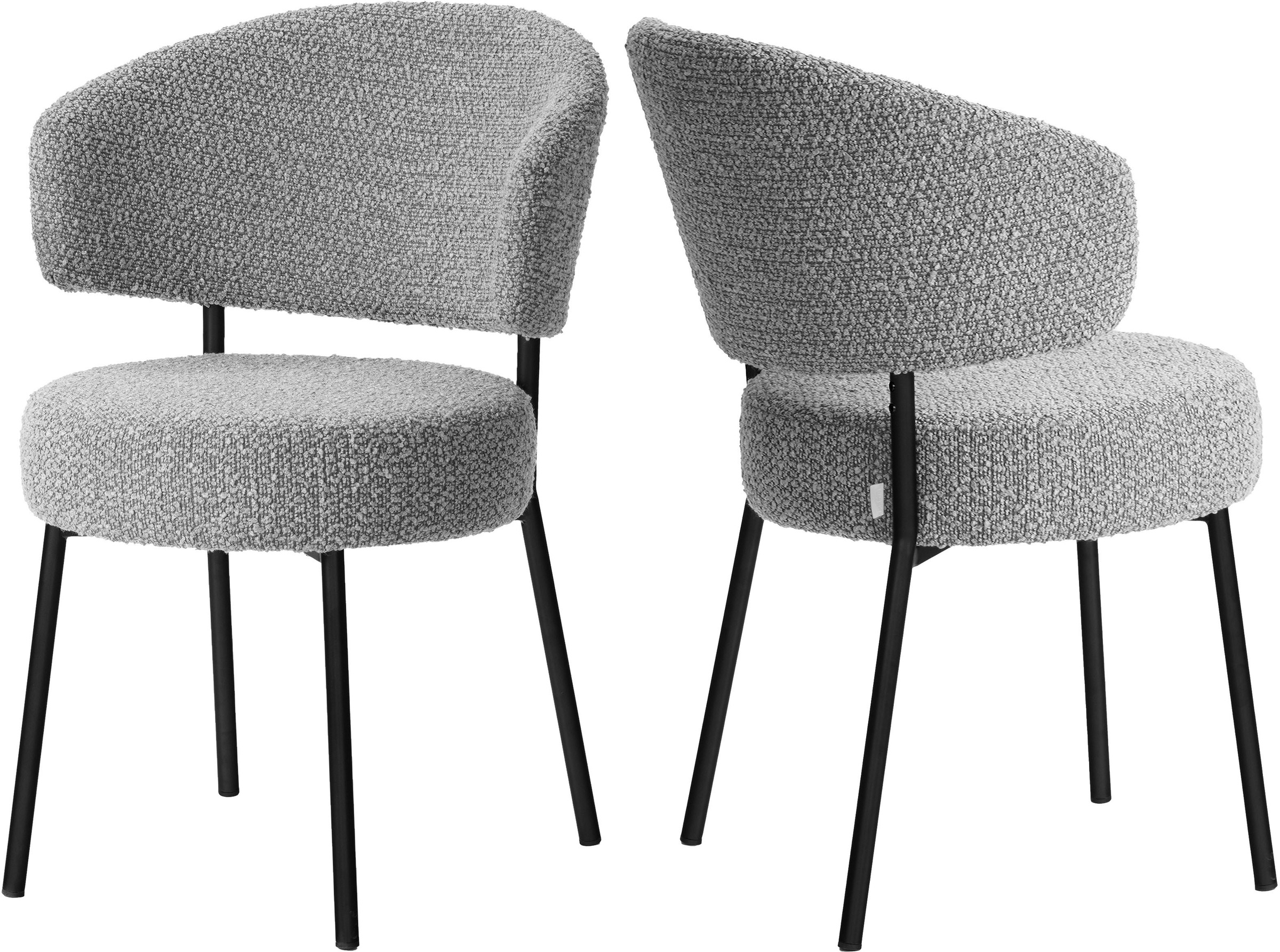 LeGer Home by Lena Gercke Esszimmerstuhl »Sölve«, (Set), 2 St., Boucle Bezu günstig online kaufen