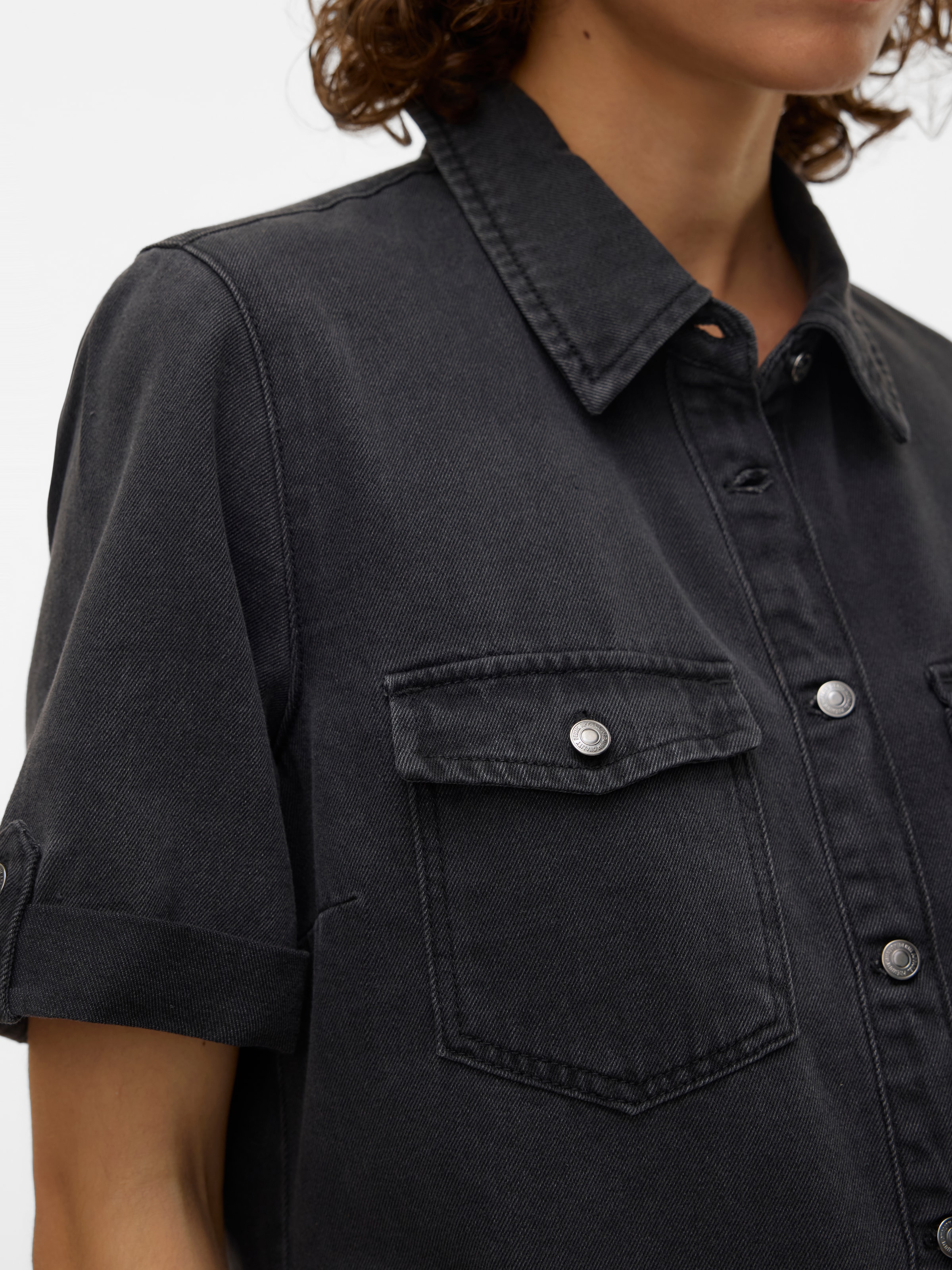 Vero Moda Jeanskleid »VMJENNIE SS SHORT DENIM DRESS NOOS«