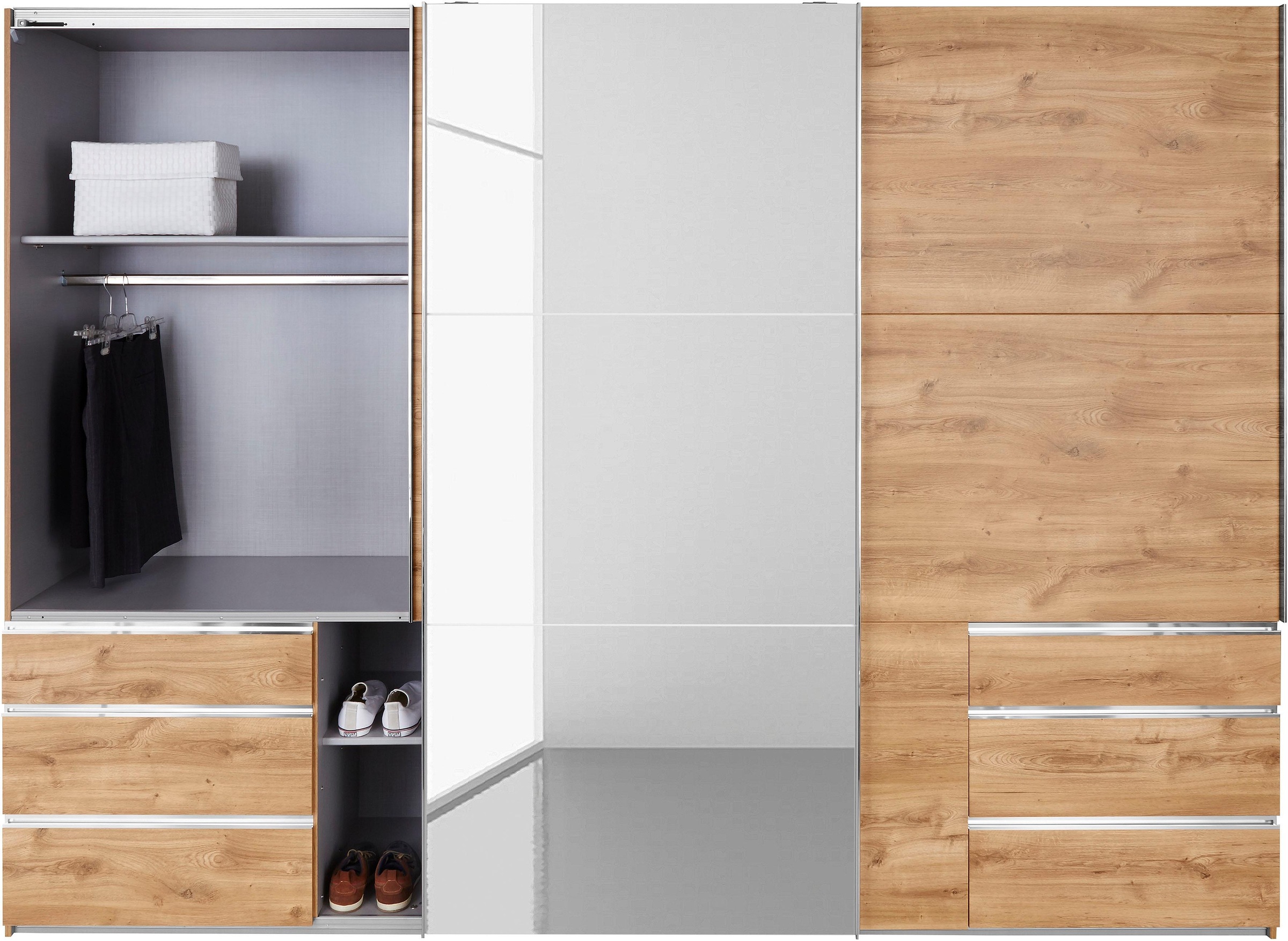 Wimex Schwebetürenschrank »Level by fresh to go«, mit Glastür
