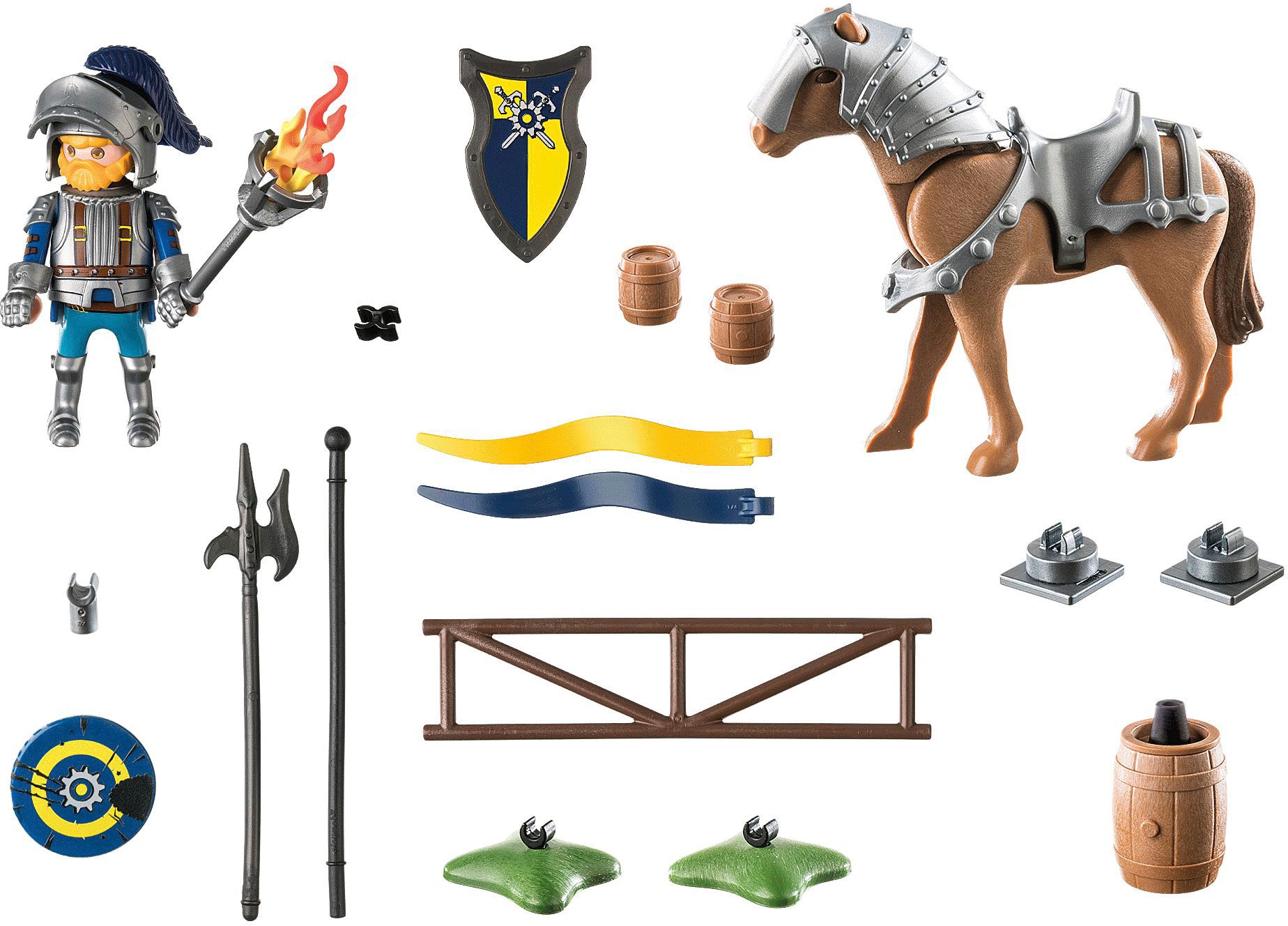 Playmobil® Konstruktions-Spielset »Novelmore - Übungsplatz (71297), Novelmore«, (36 St.), Made in Europe