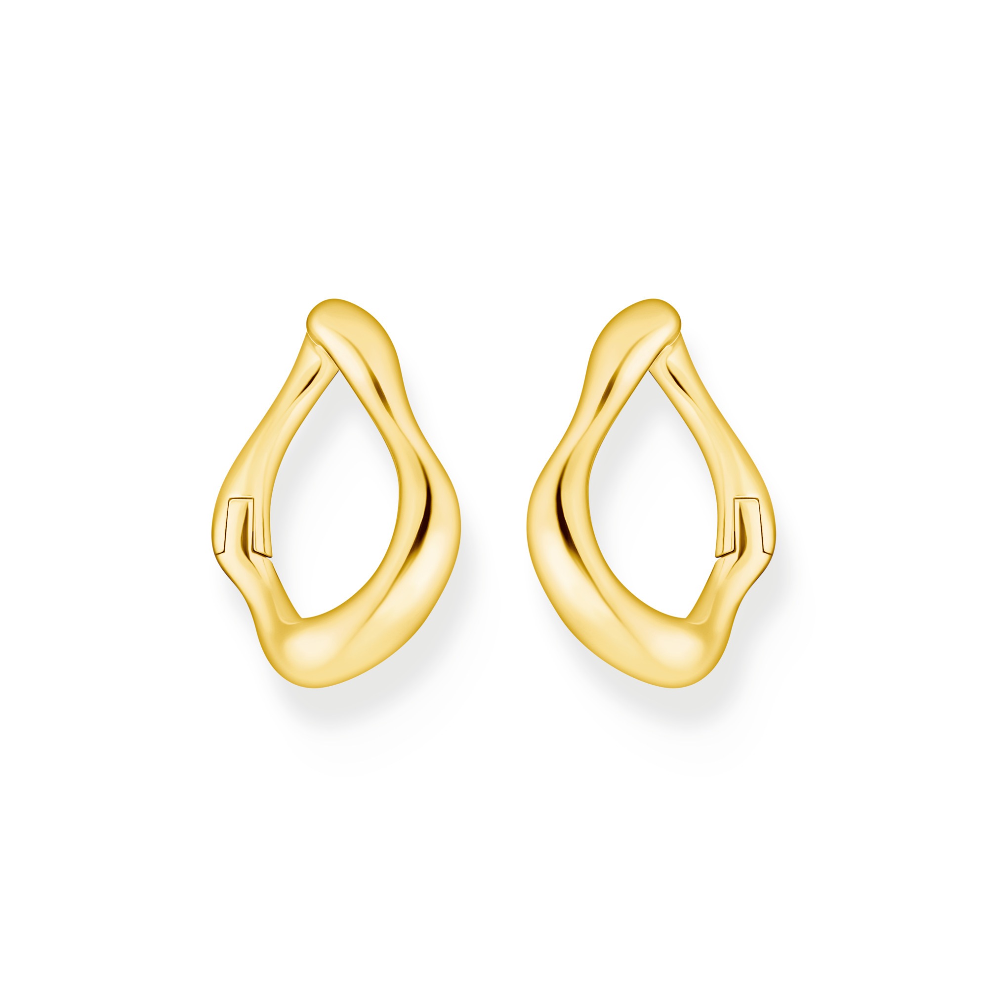 THOMAS SABO Paar Creolen »Natural Beauty Creolen klein, Bold Elegance, CR754-413-39«
