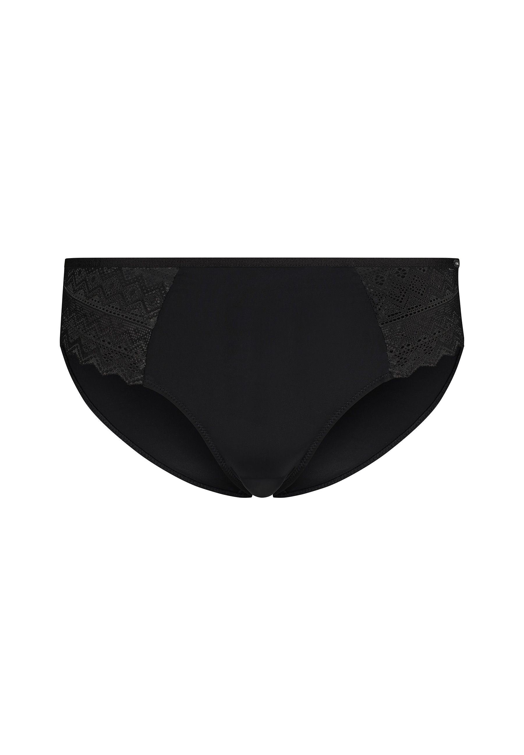 Skiny Rioslip »Initialace« hüftig geschnitten, seitliche Spitzendetails, Mikrofaser