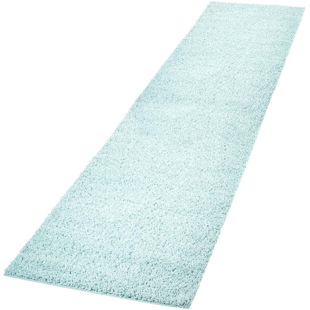 Carpet City Hochflor-Läufer »Pastell Shaggy300«, rechteckig