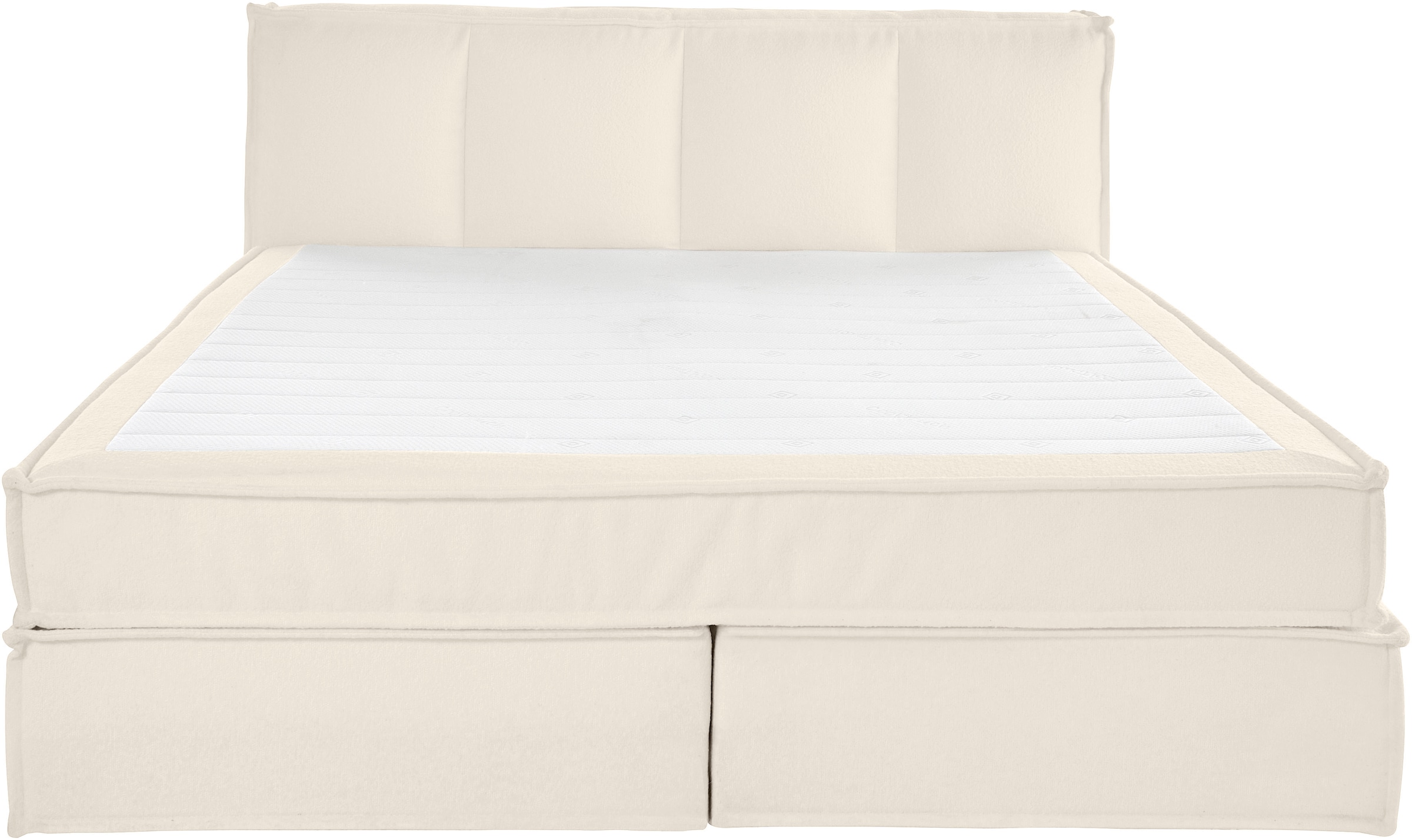 LeGer Home by Lena Gercke Boxspringbett »Addyson«, (Härtegrade H2, H3 und H4 wählbar), Boxspringbett inkl. Topper, 2 Matratzen