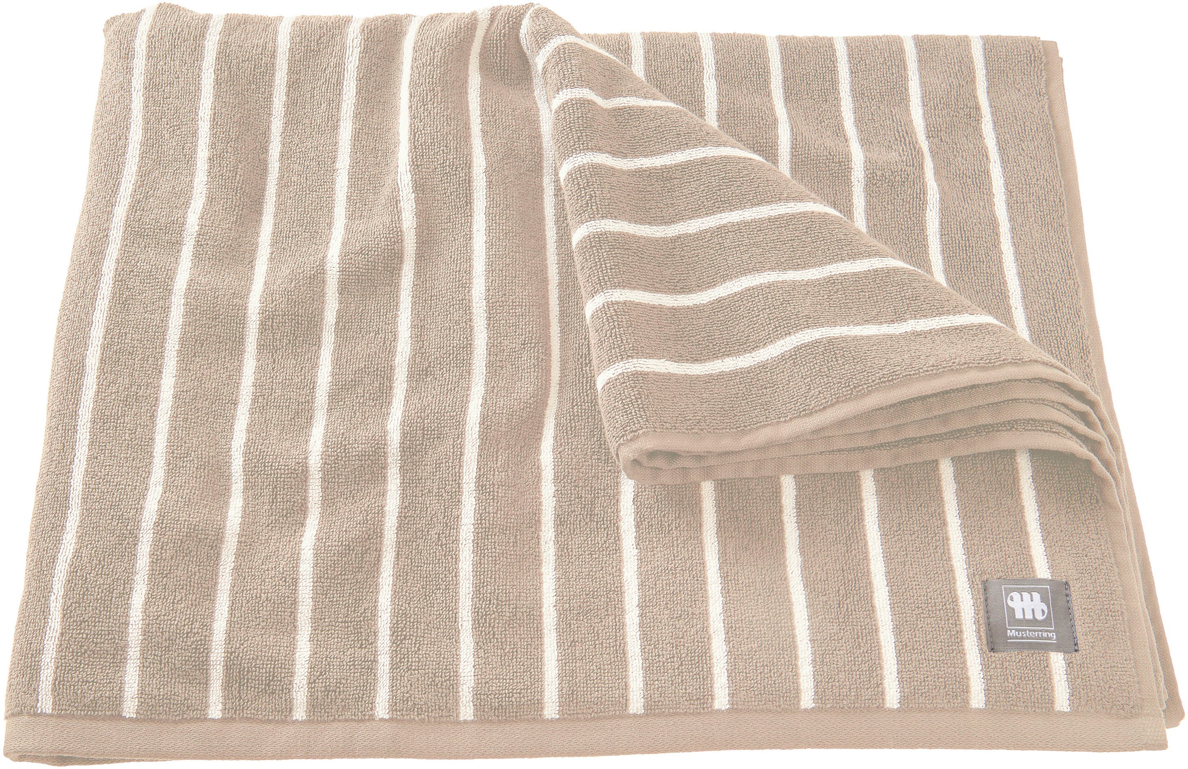 Musterring Badetuch »Needlestripe«, (1 St., Duschtuch 100 x 150 cm), hautsc günstig online kaufen