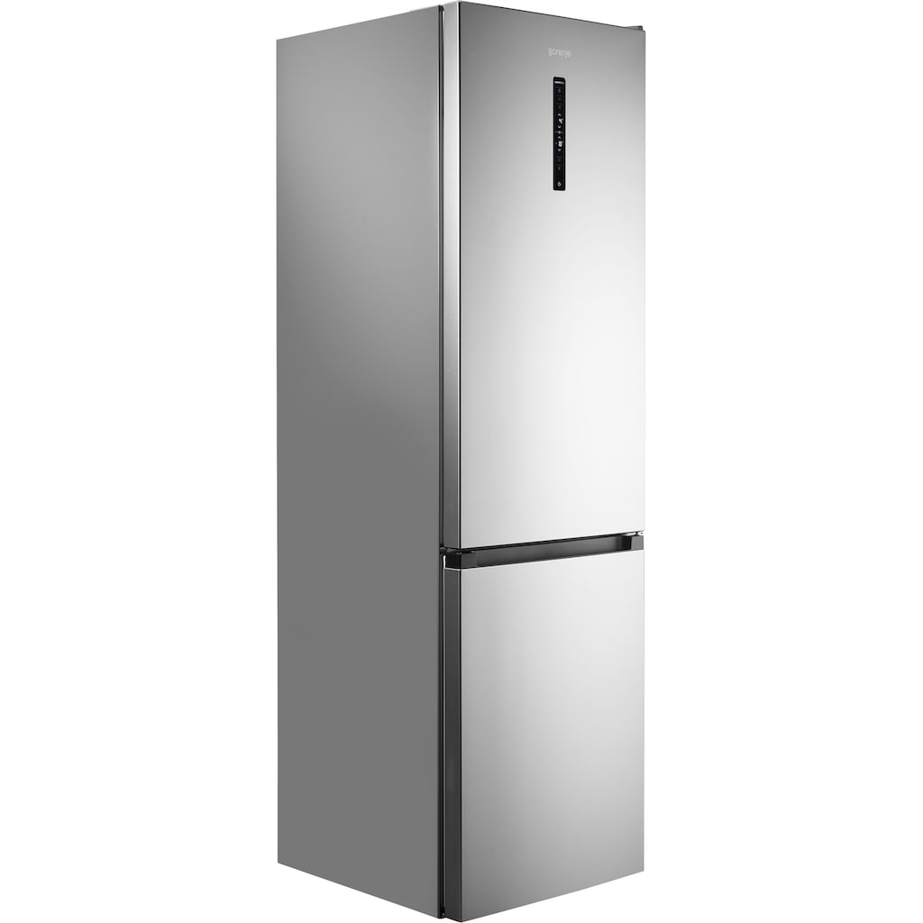 GORENJE Kühl-/Gefrierkombination, NRC6204SXL4, 200 cm hoch, 60 cm breit